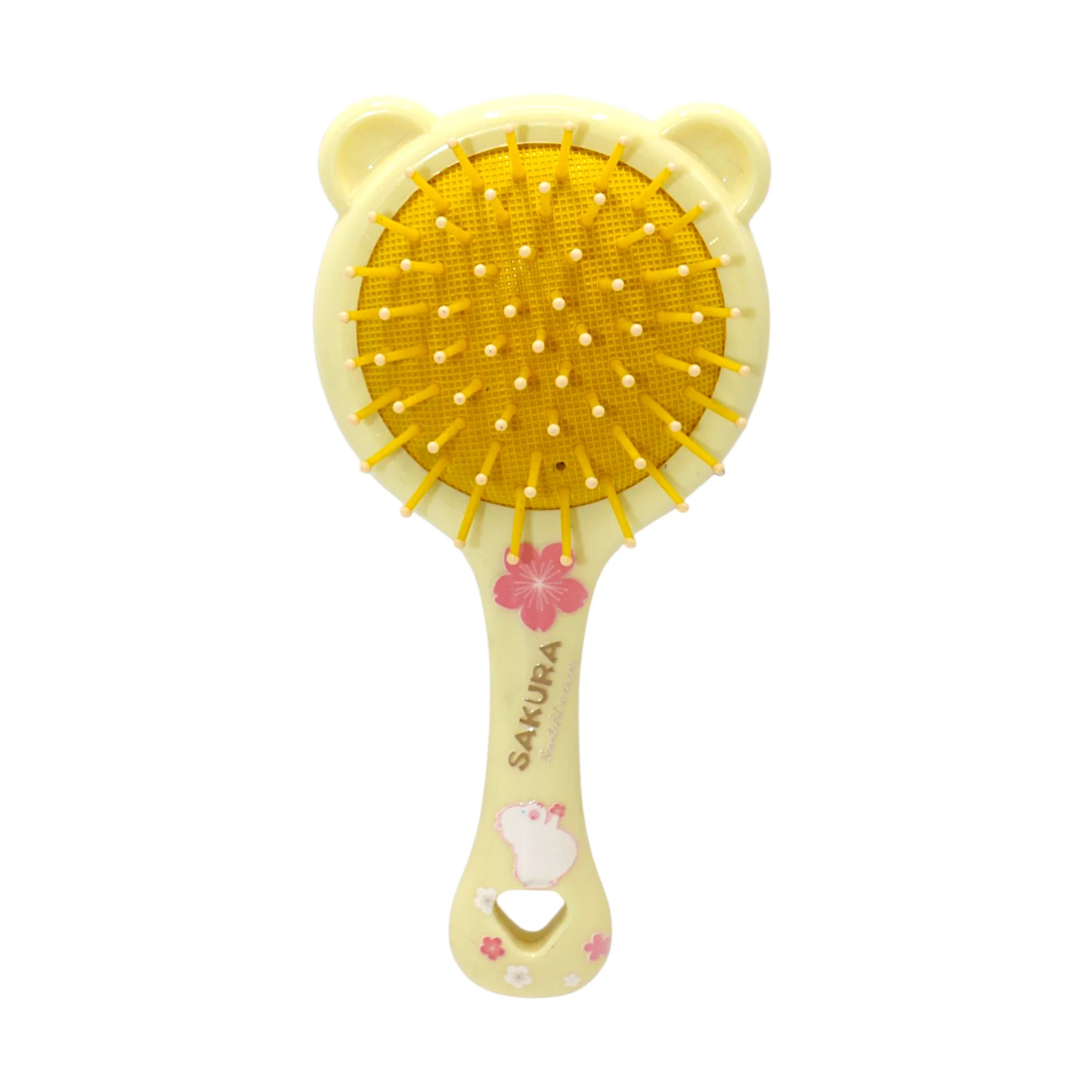 kids hair brush plastic handle china 12588