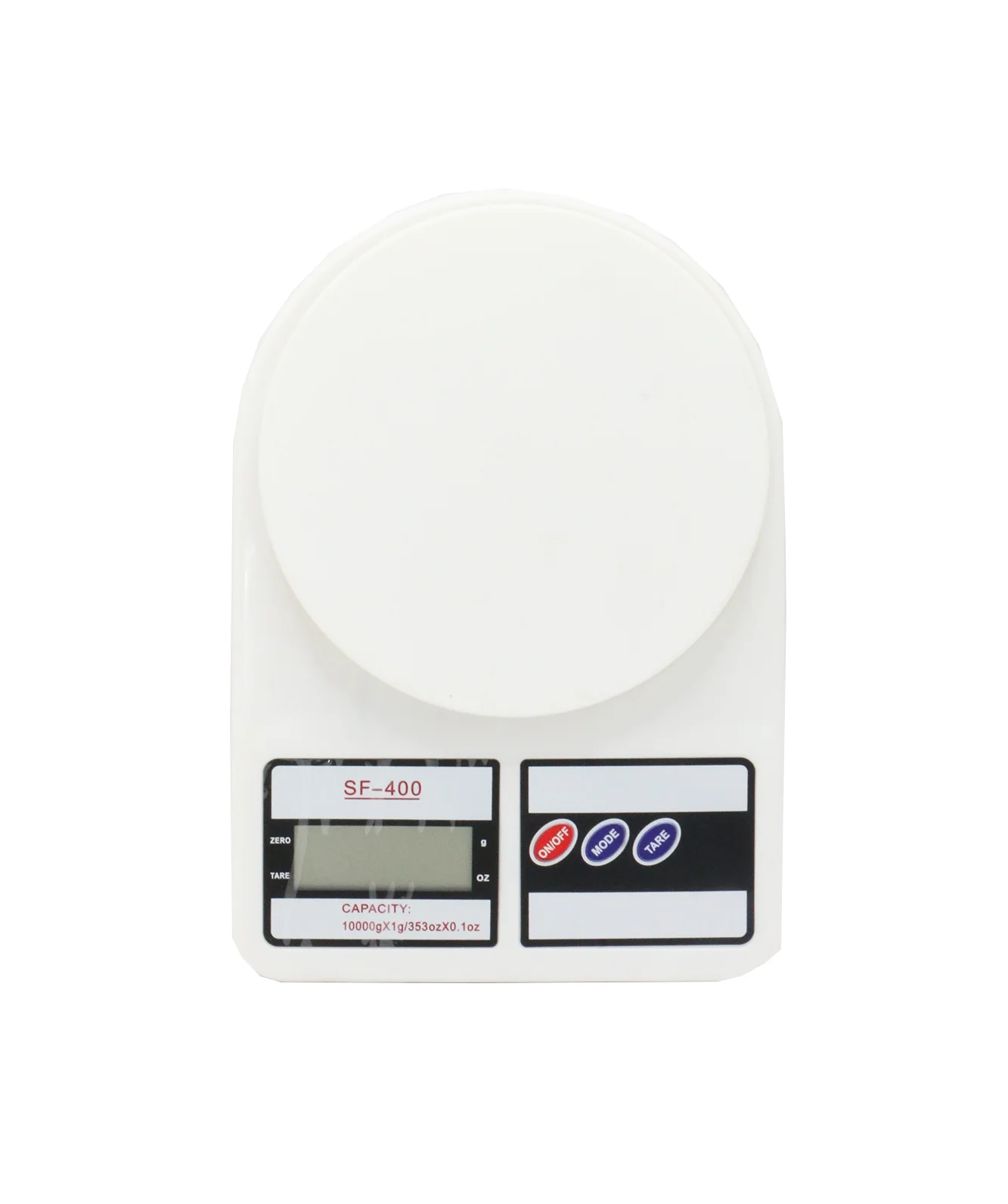 kitchen scale maximam 10kg with light display china sf-400