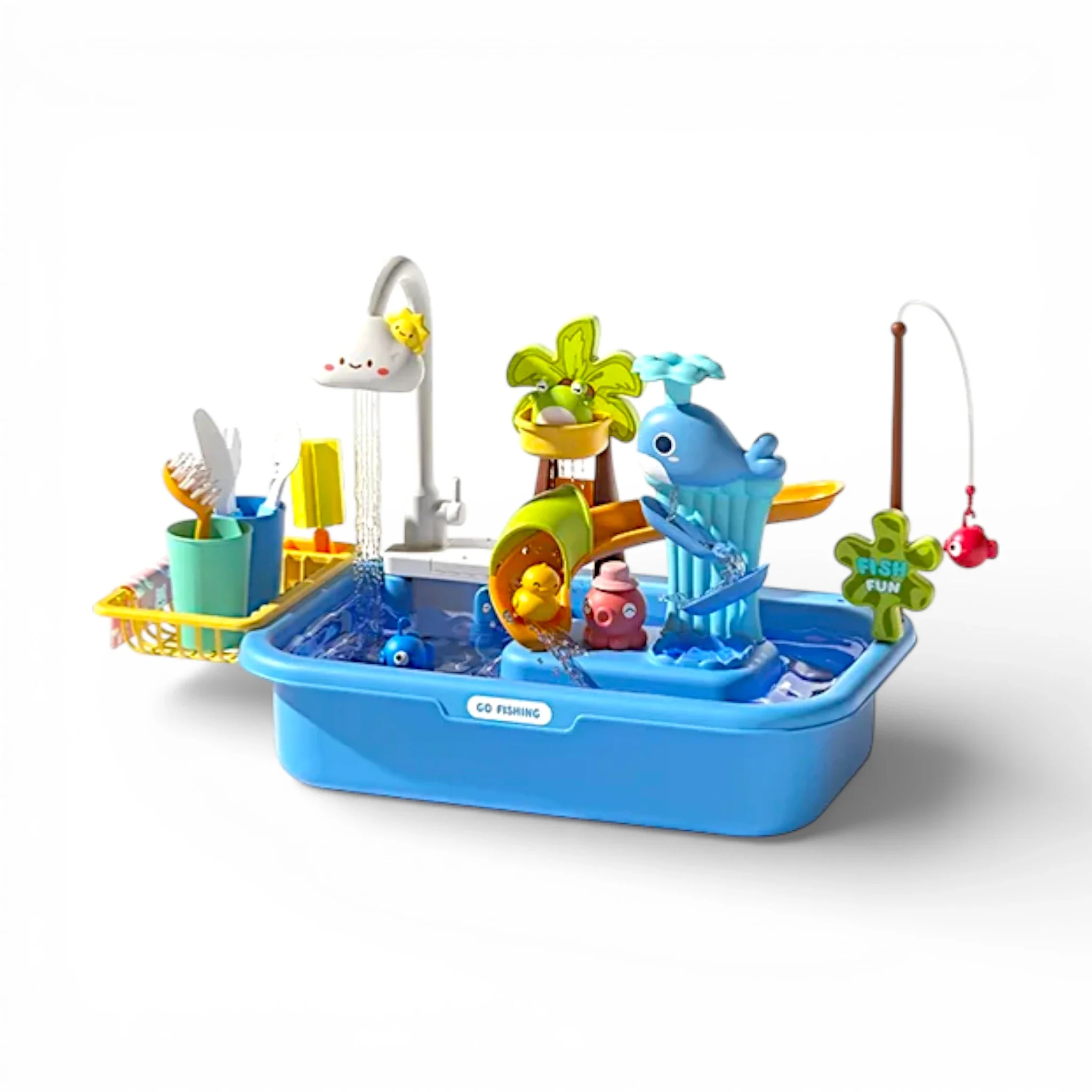 kitchen sink set 39pc vegetable washing 54x29x34cm china