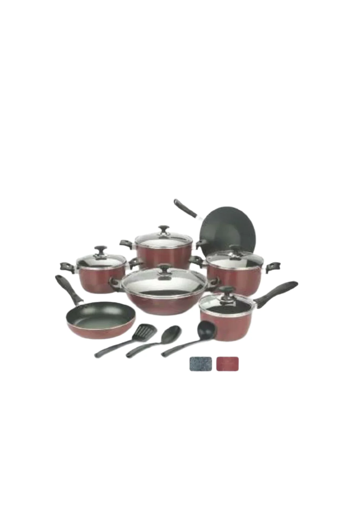 kitchen king nonstick kitchen set 15pc pak trend - Image 2