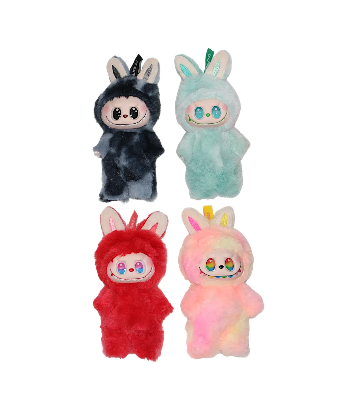 labubu doll luck different color with music & light 6"