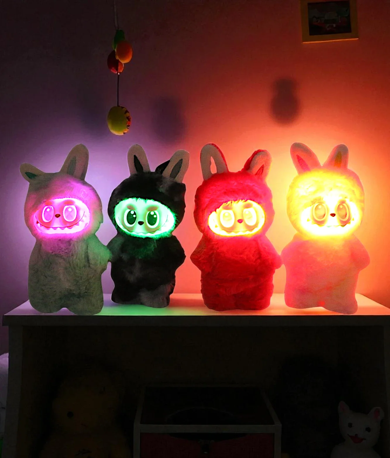labubu doll luck different color with music & light 6" - Image 2