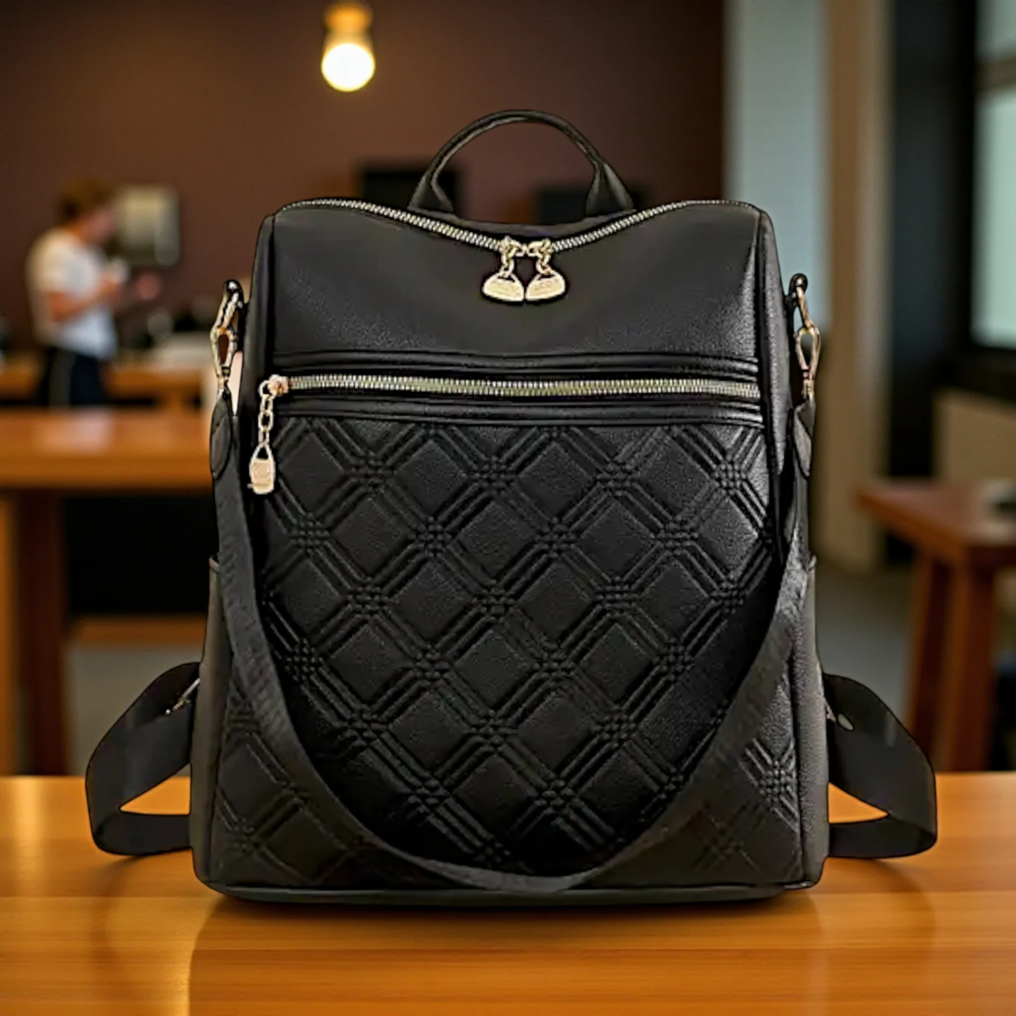 ladies backpack bag china - Image 3