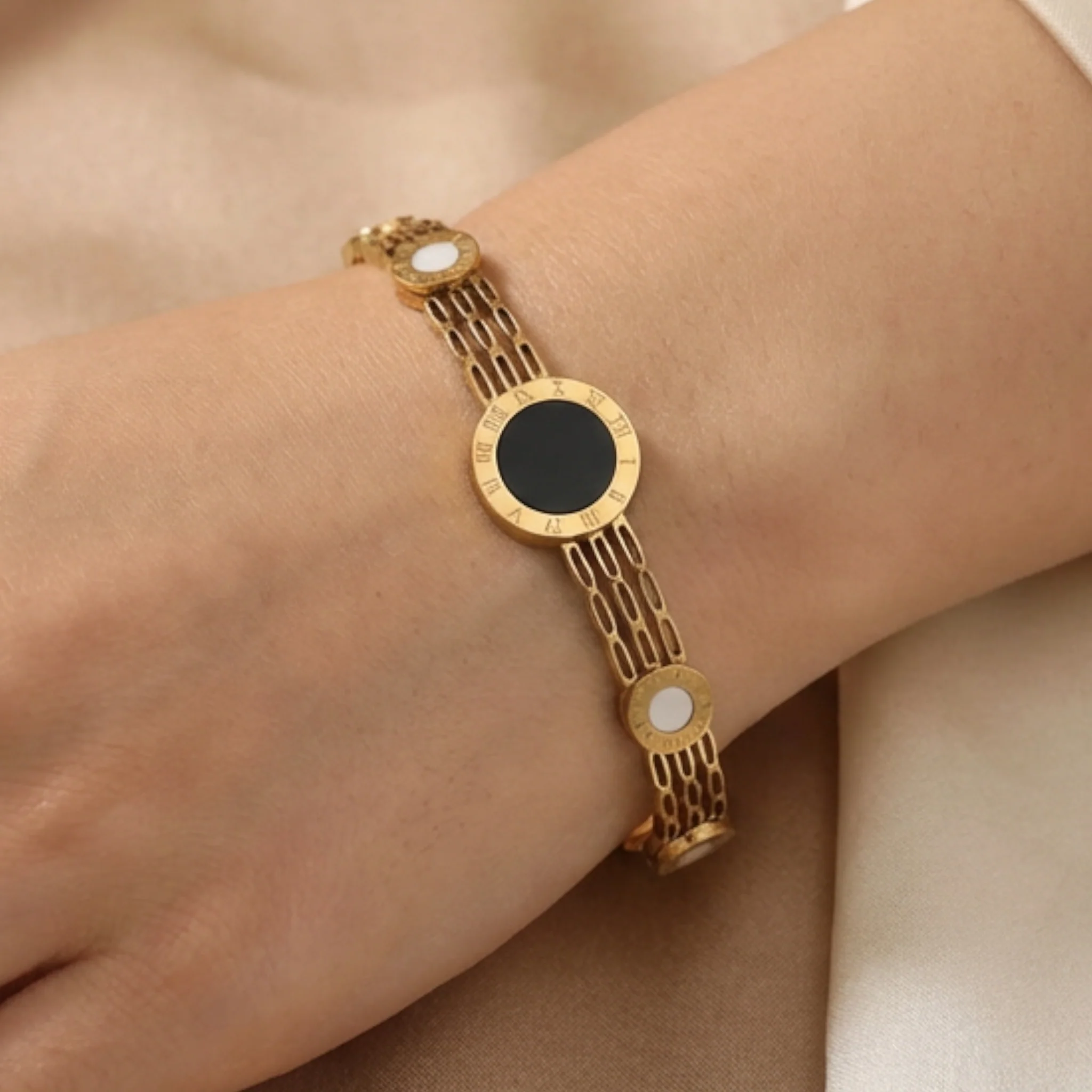 ladies bracelet gold plated - Image 2