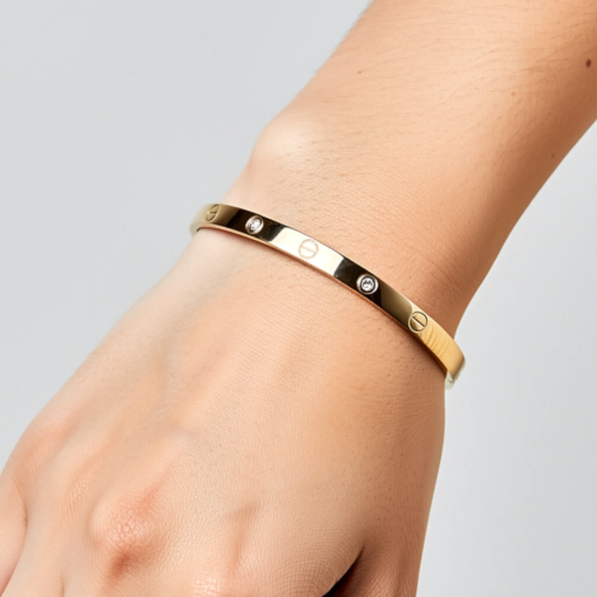 ladies bracelet gold plated - Image 2