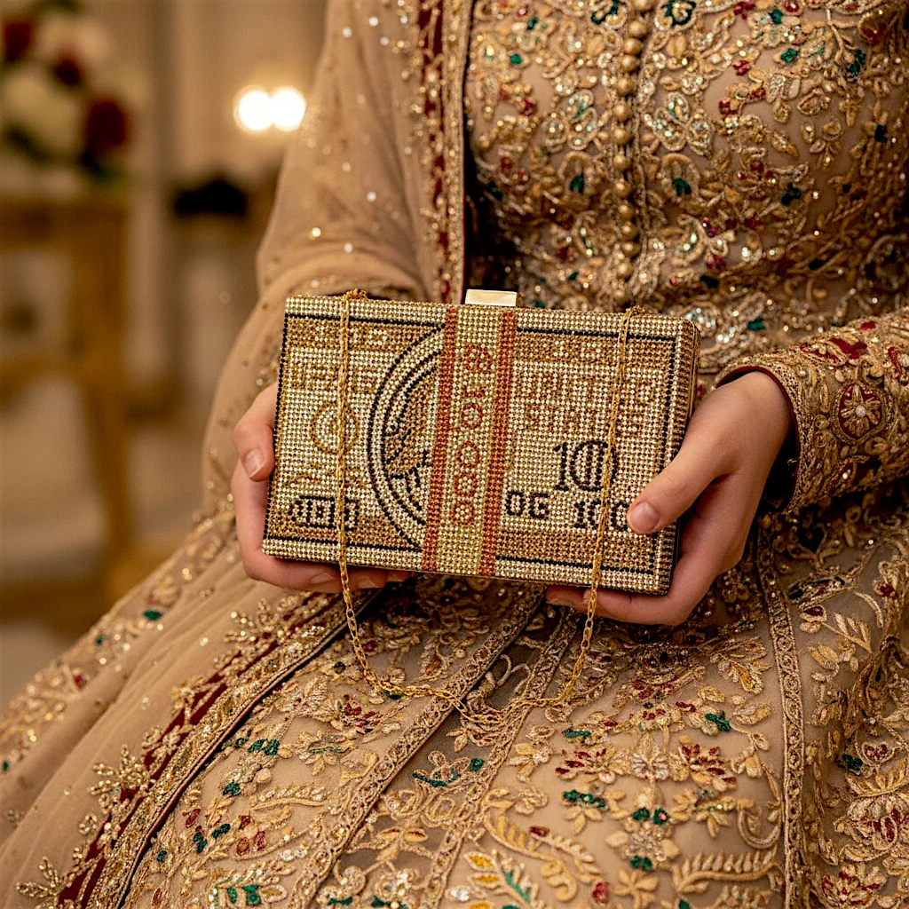 ladies bridal clutch fancy - Image 2