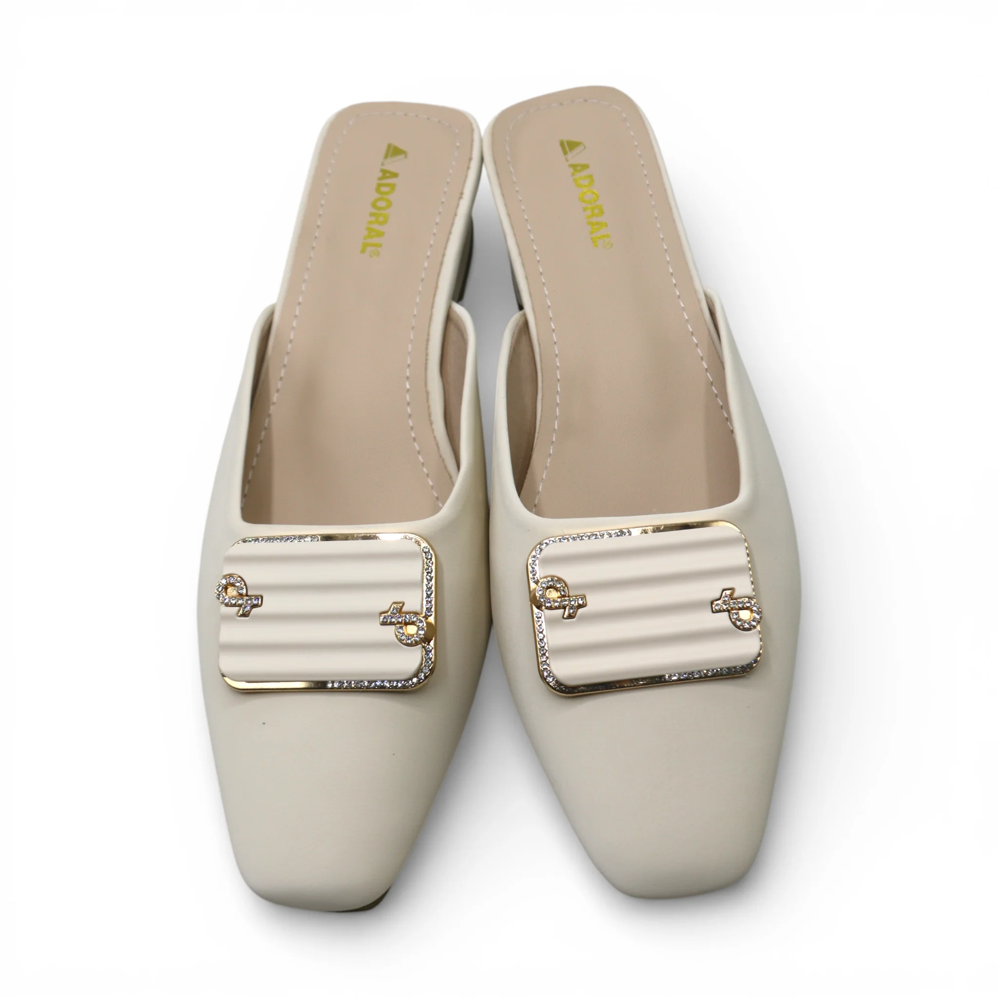 ladies fancy half pumpy 36-41 apricot china 332-16