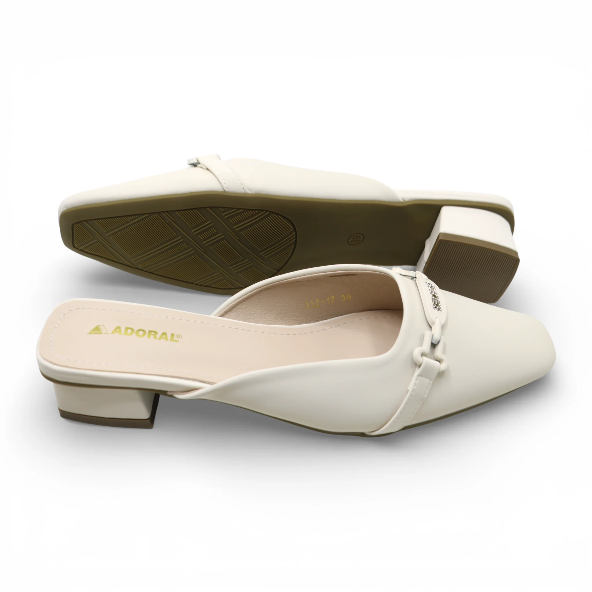ladies fancy half pumpy 36-41 apricot china 332-17 - Image 2