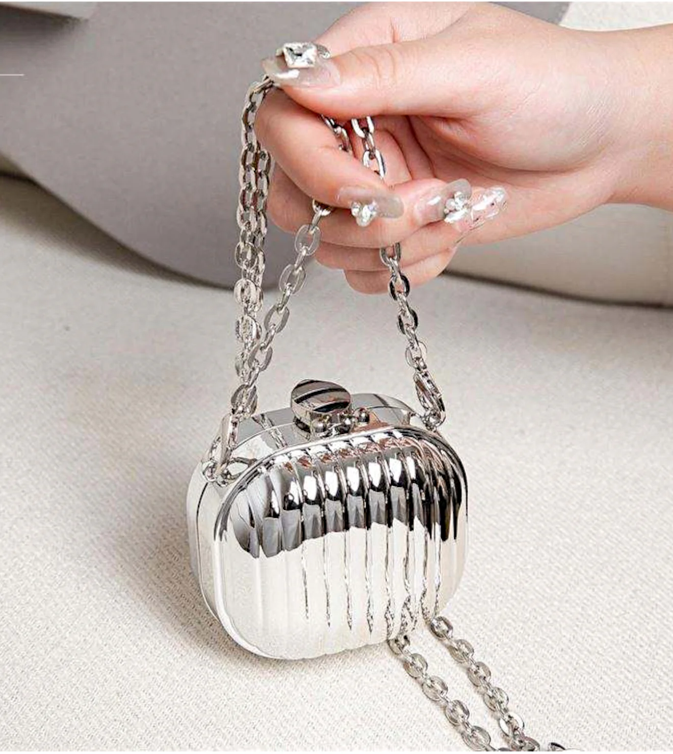 ladies mini fancy clutch china 005 - Image 3