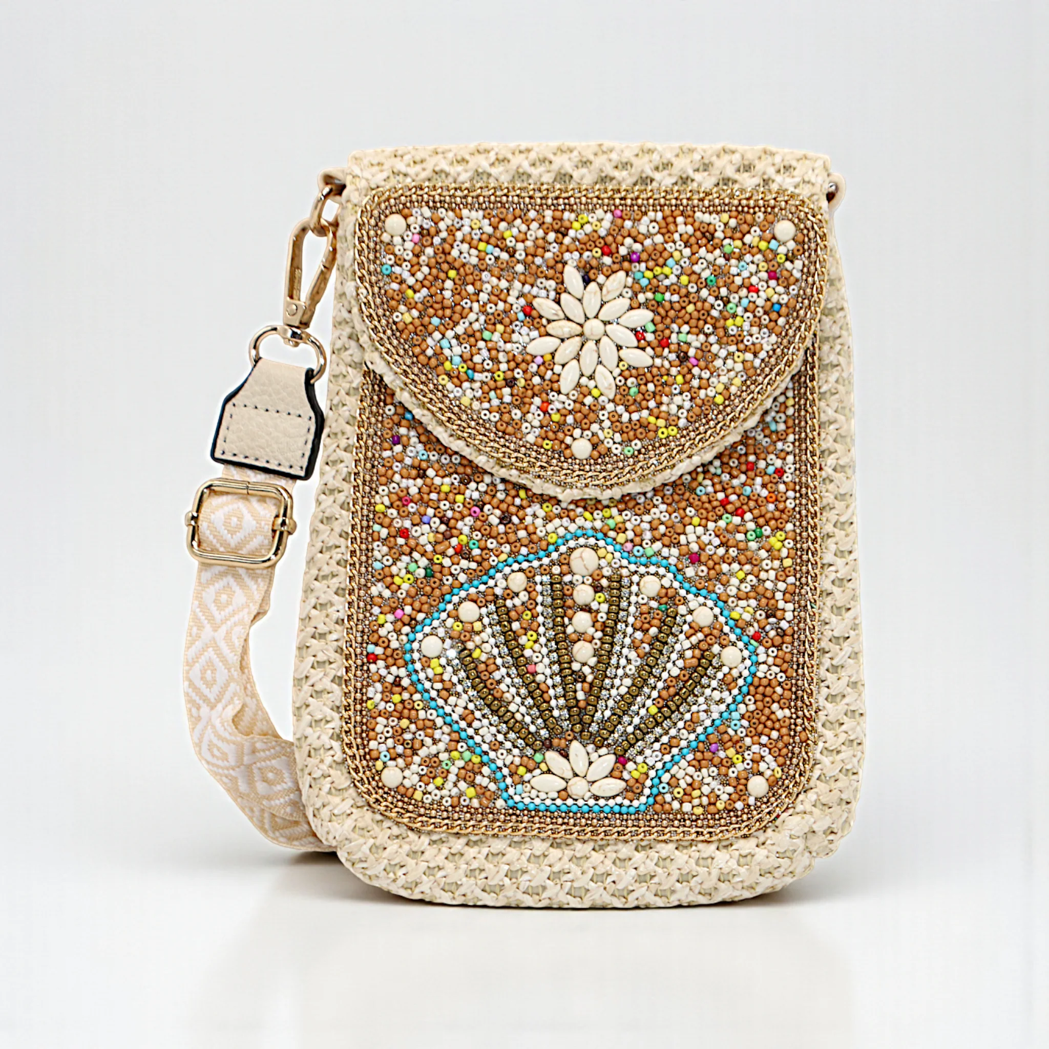 ladies mobile pouch with beads china - Image 6
