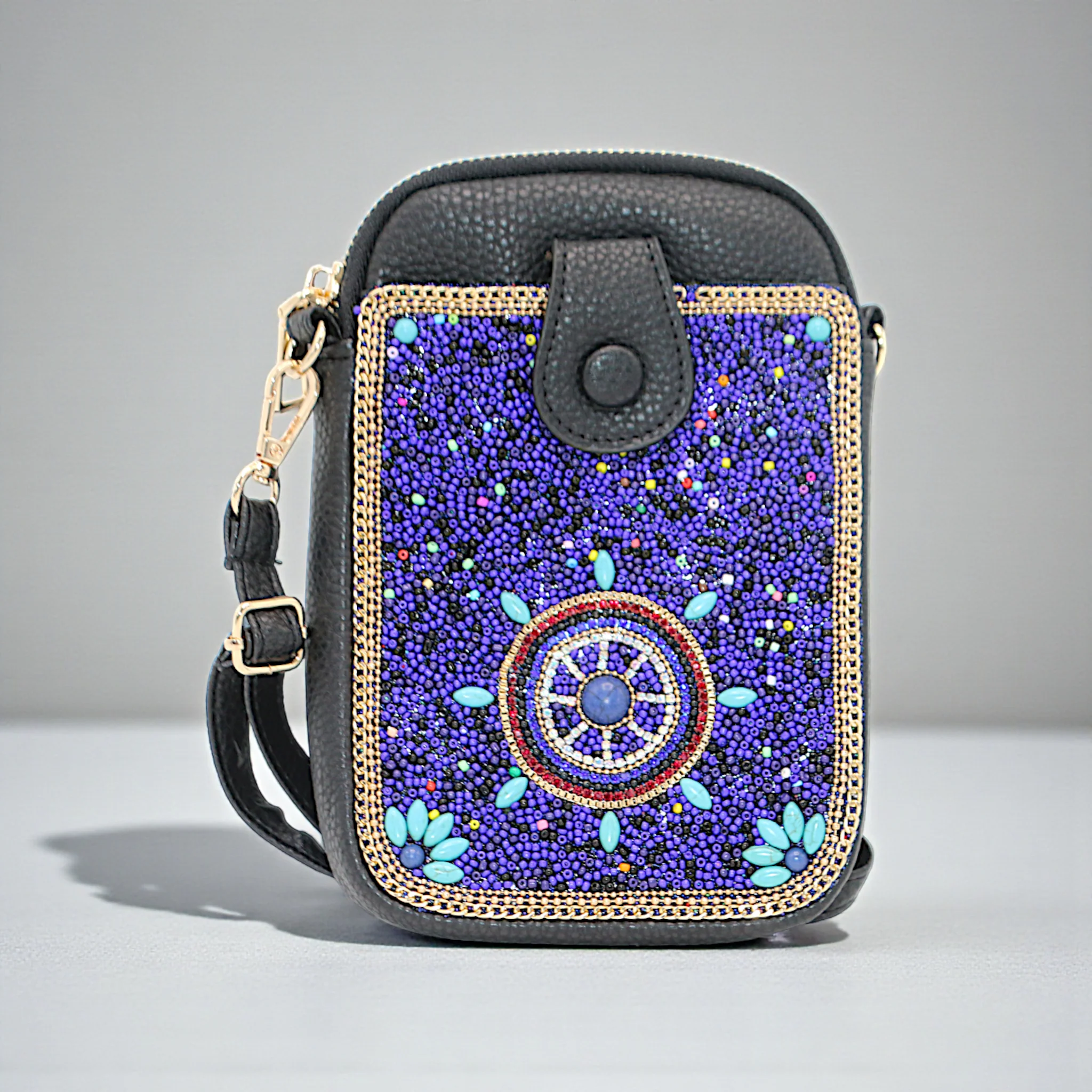 ladies mobile pouch with beads china - Image 5