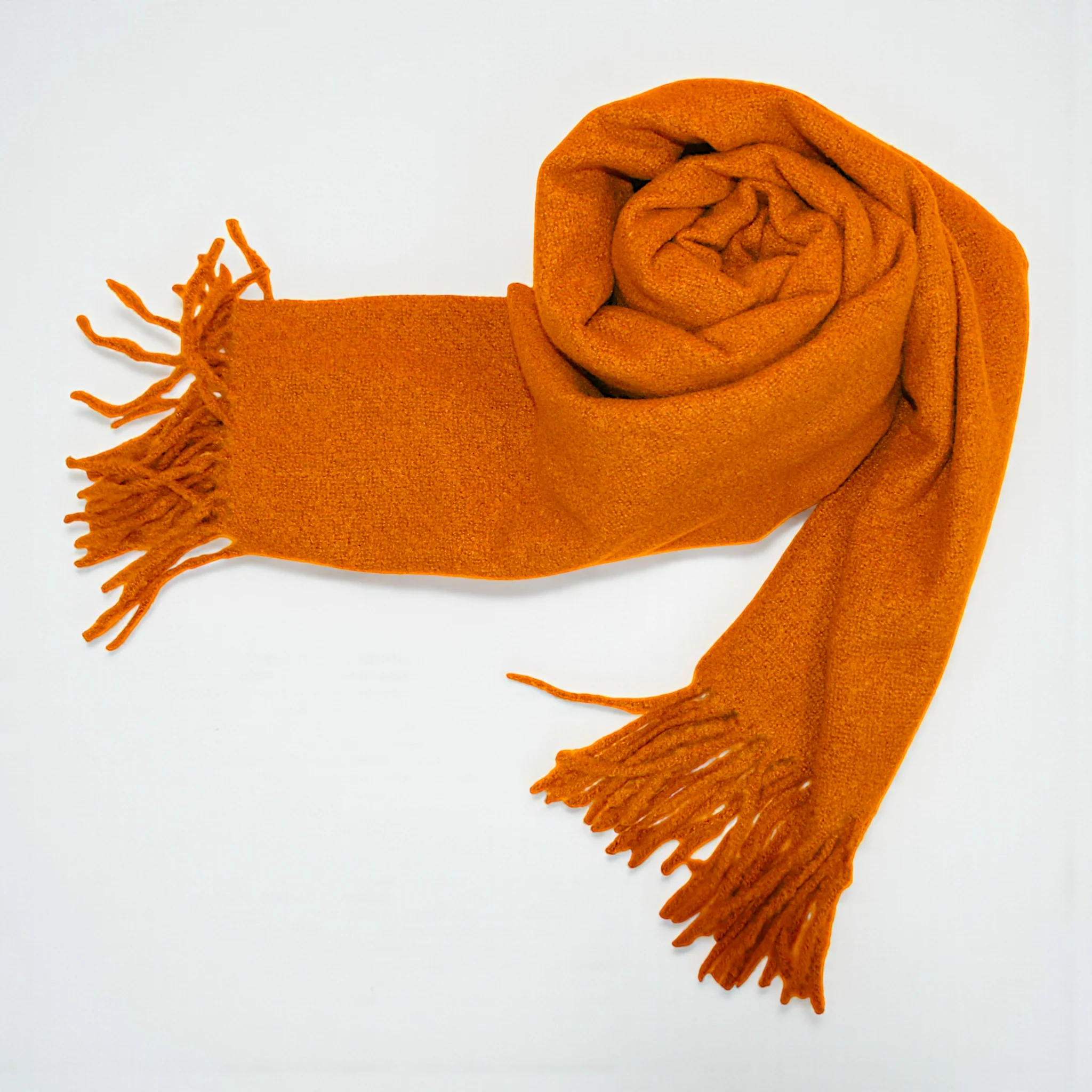 ladies scarf wool light brown china 223 - Image 2