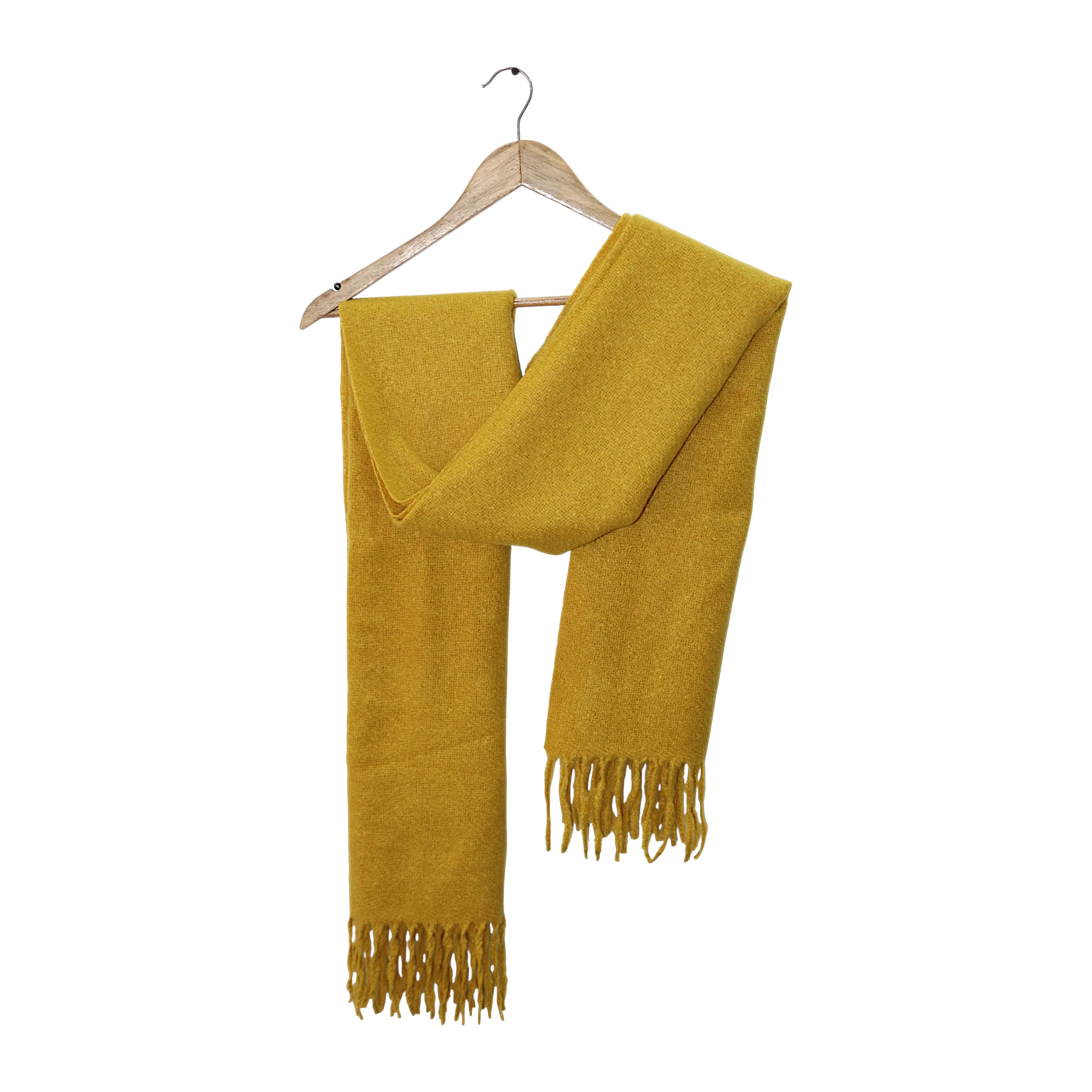 ladies scarf wool yellow china 223 - Image 2