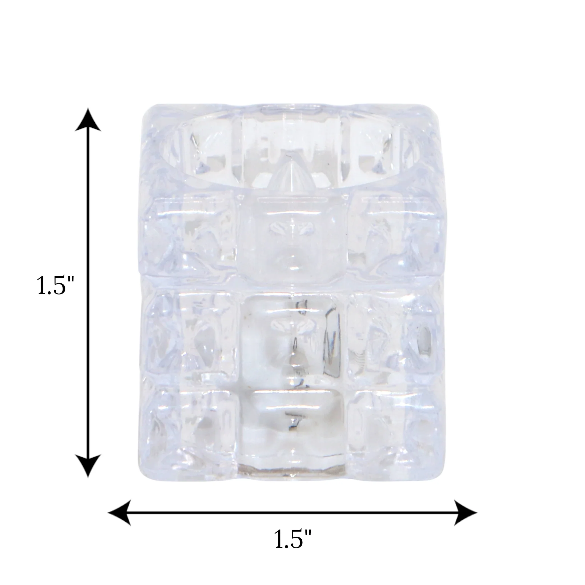 led candle cube 1pc china 1.5x1.5 - Image 2
