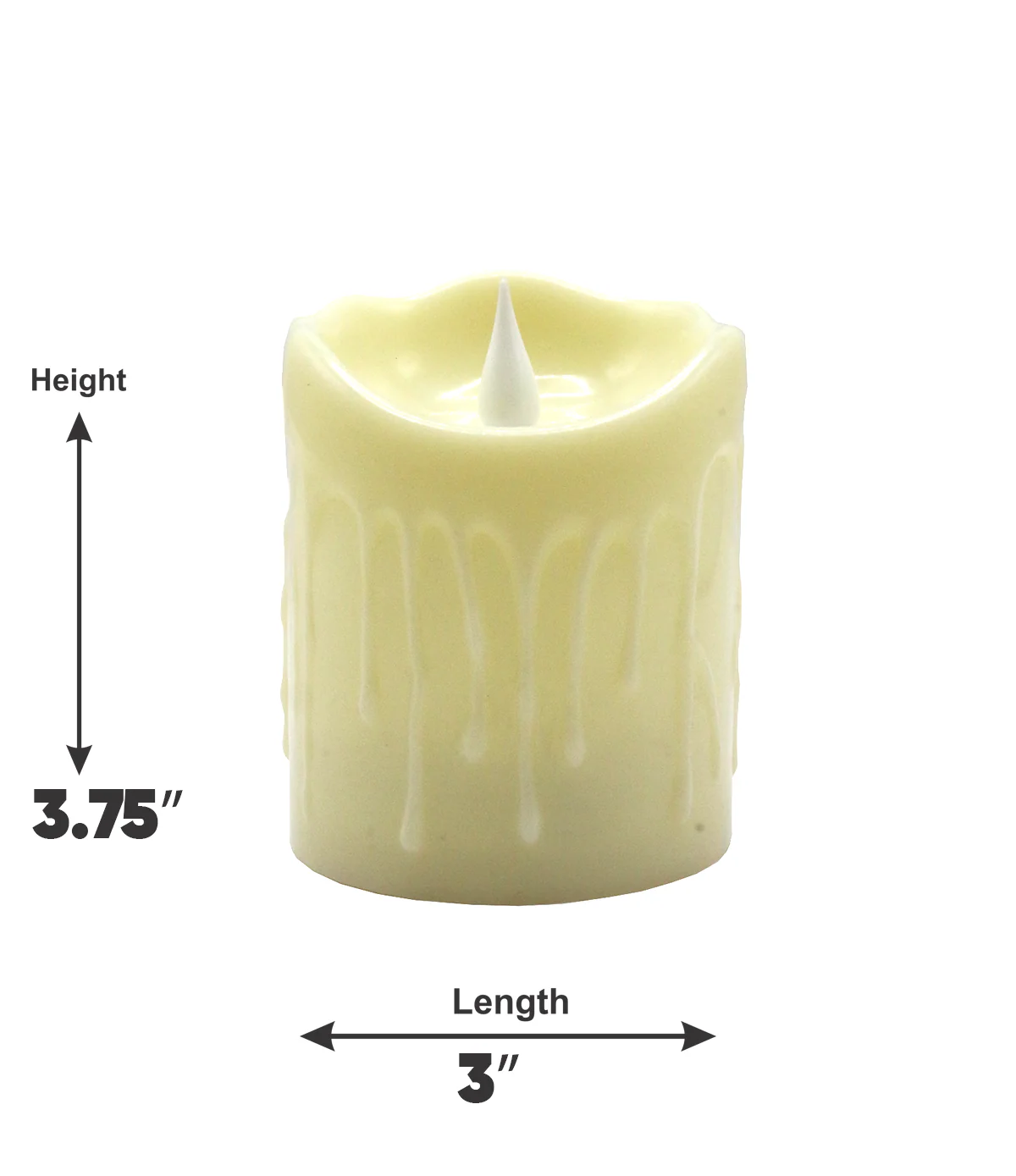 led candle m 1pc (min 2pc order) - Image 3