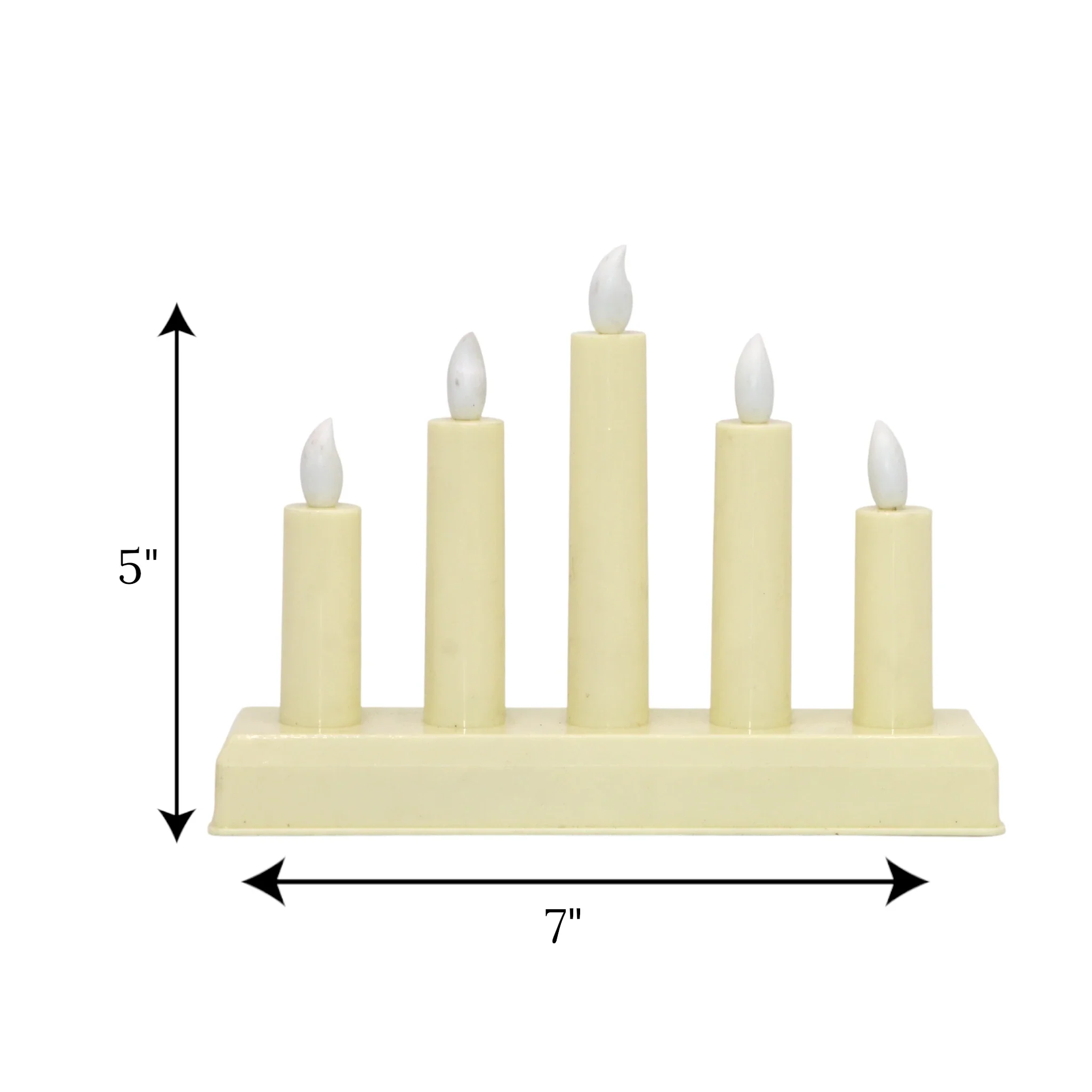 led candle off white 5s china 1pc 5x7 - Image 2