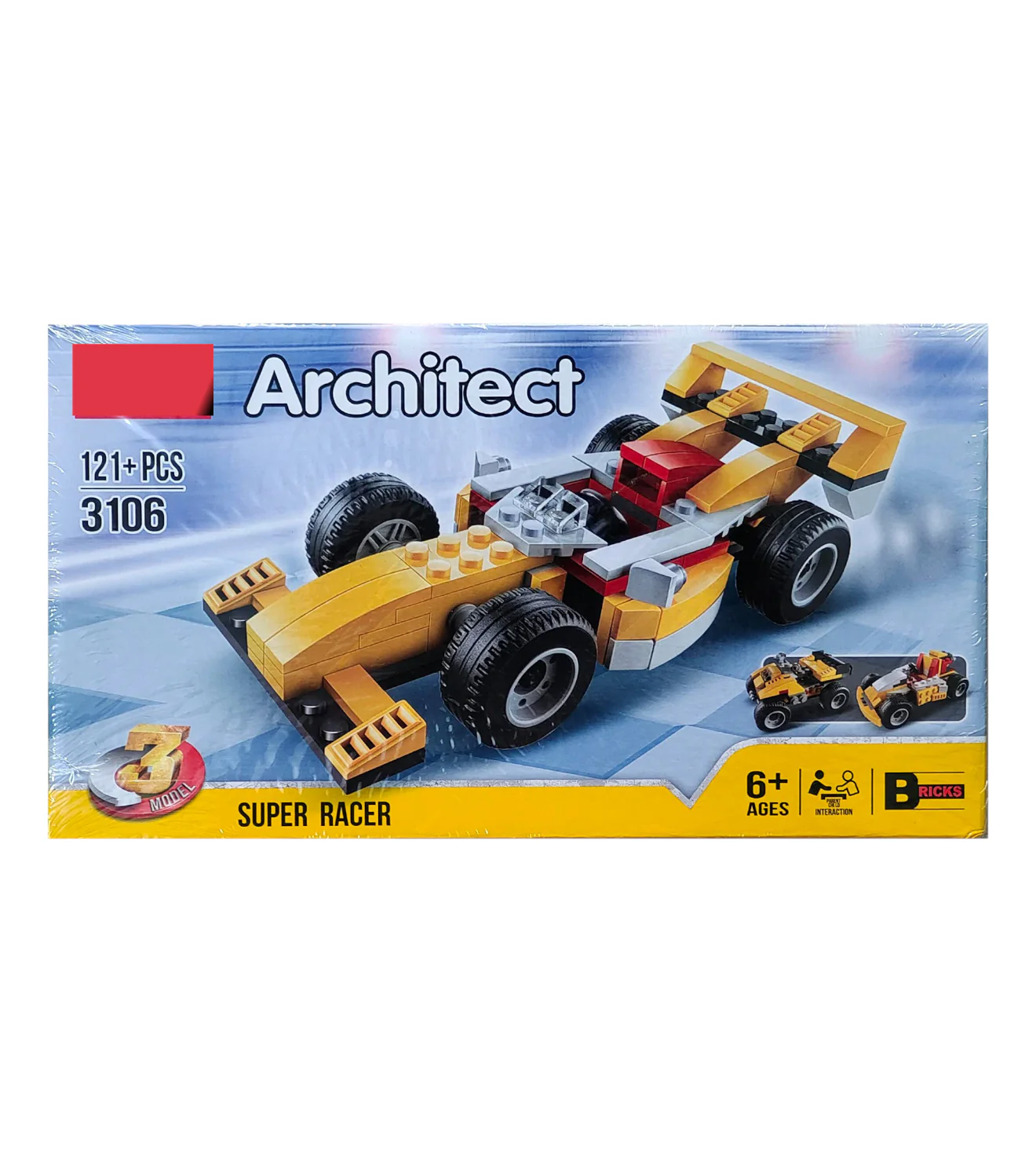 lego blocks car 3in1 121pc t958 - Image 2