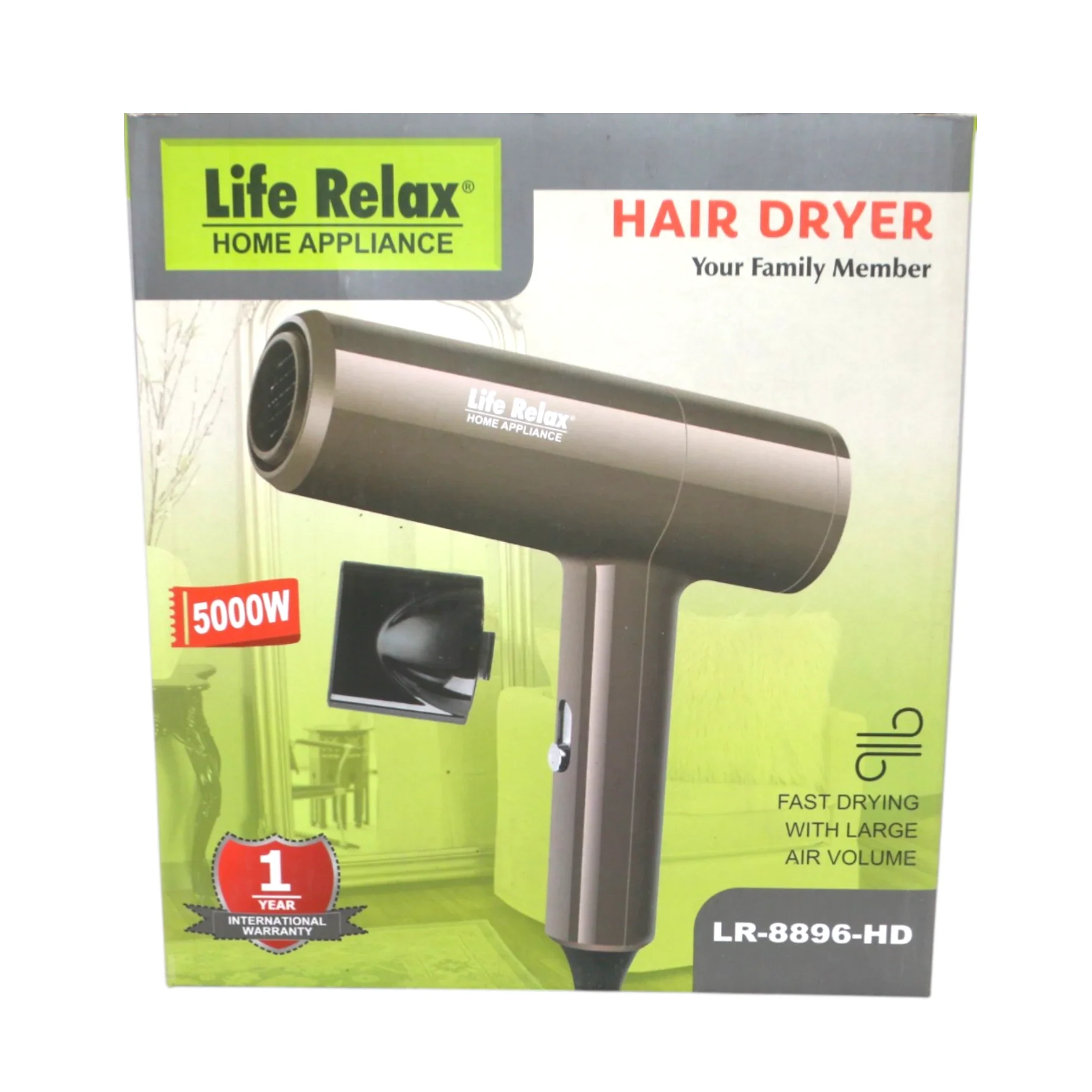life relax hair dryer lr-8896 - Image 2