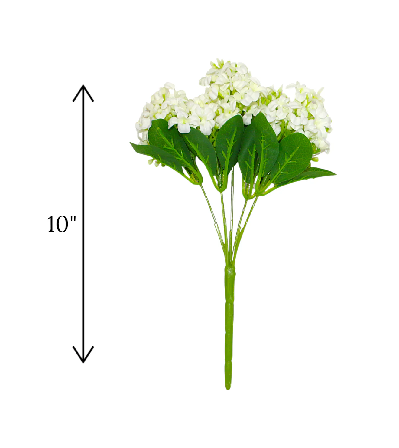 lilac flower bunch white china "10" - Image 2