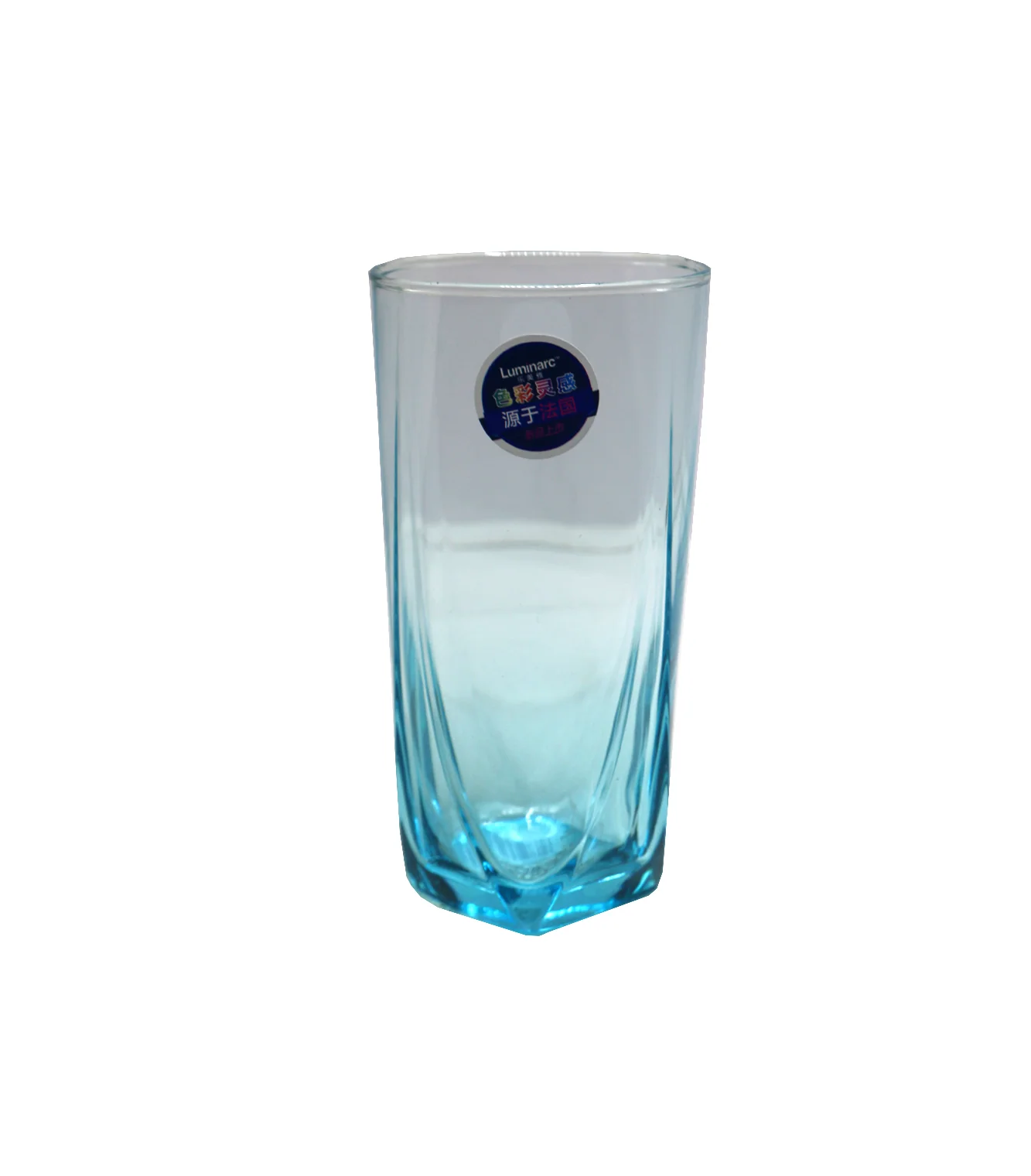 luminarc glass 6pc china v4581 eiffel sky blue - Image 2