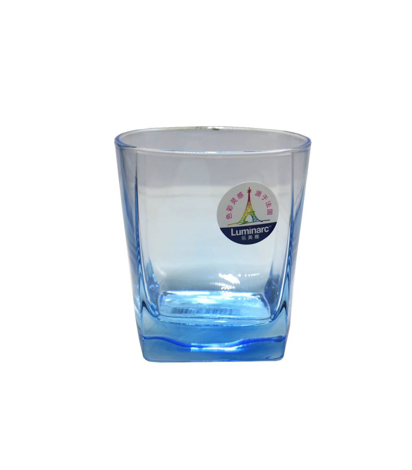 luminarc glass 6pc china v5804 blue - Image 2