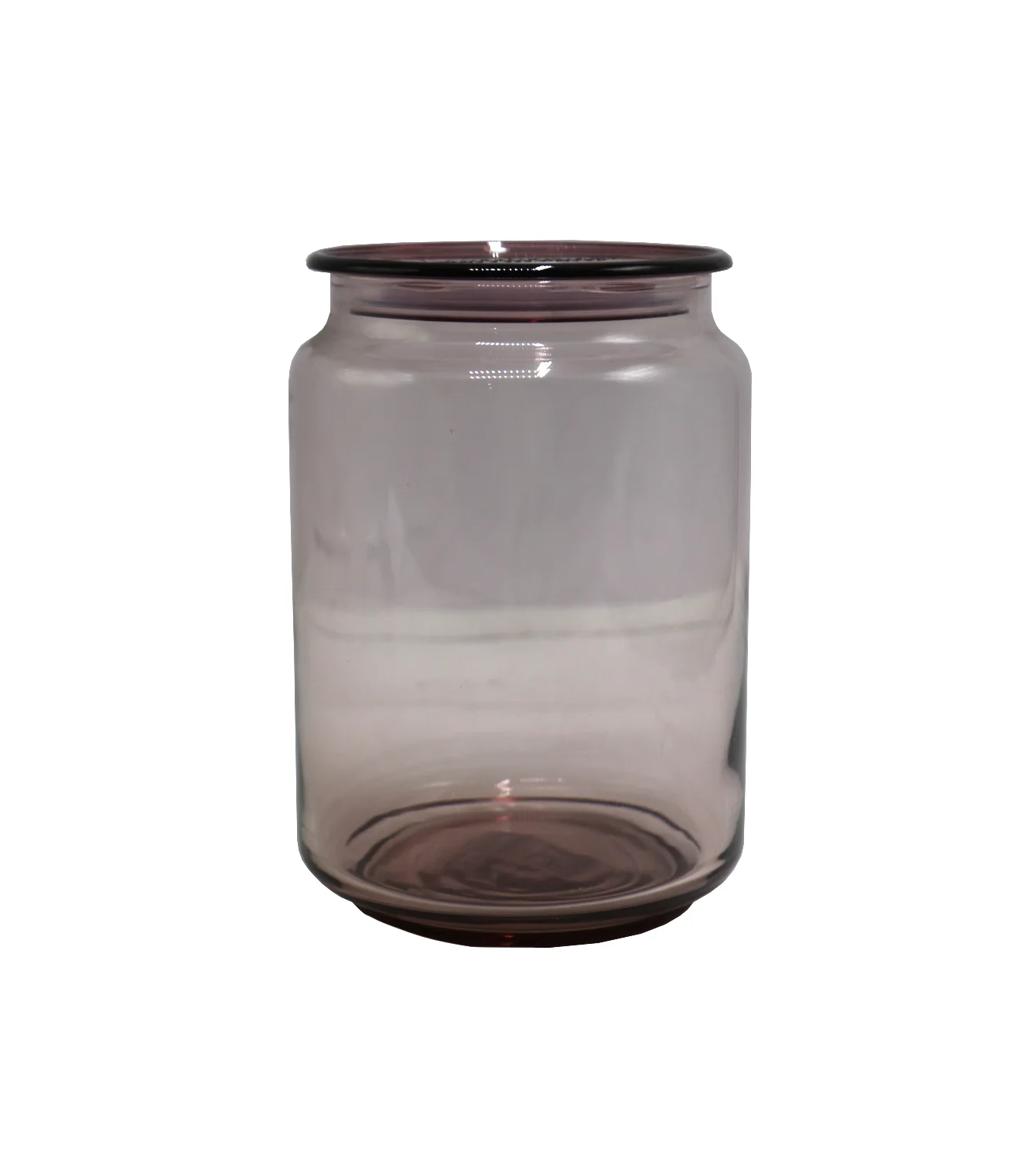 luminarc glass jar & lid 750ml china 4008 ice pink - Image 2