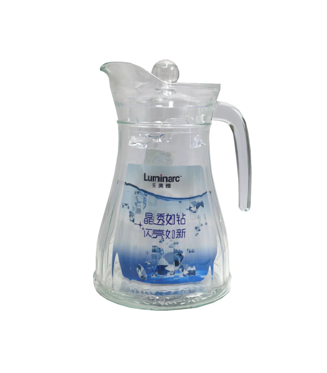 luminarc glass jug china 1663 - Image 2