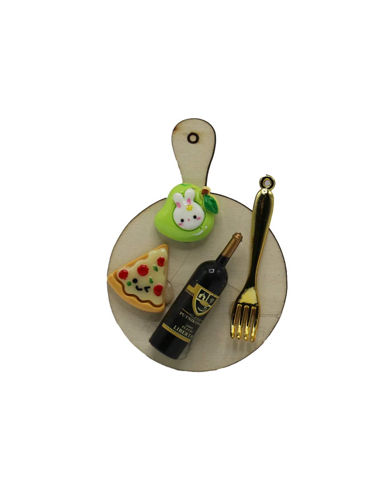 fridge magnet kitchen plate 8.5x6cm china d721 - Image 3