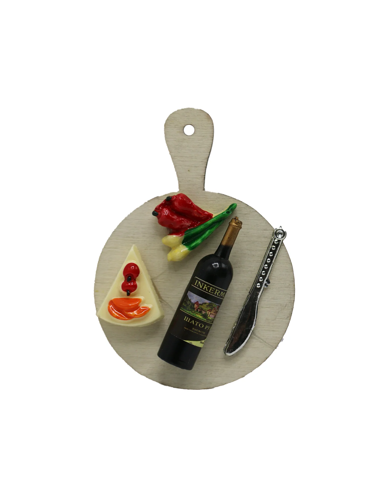 fridge magnet kitchen plate 8.5x6cm china d721 - Image 5