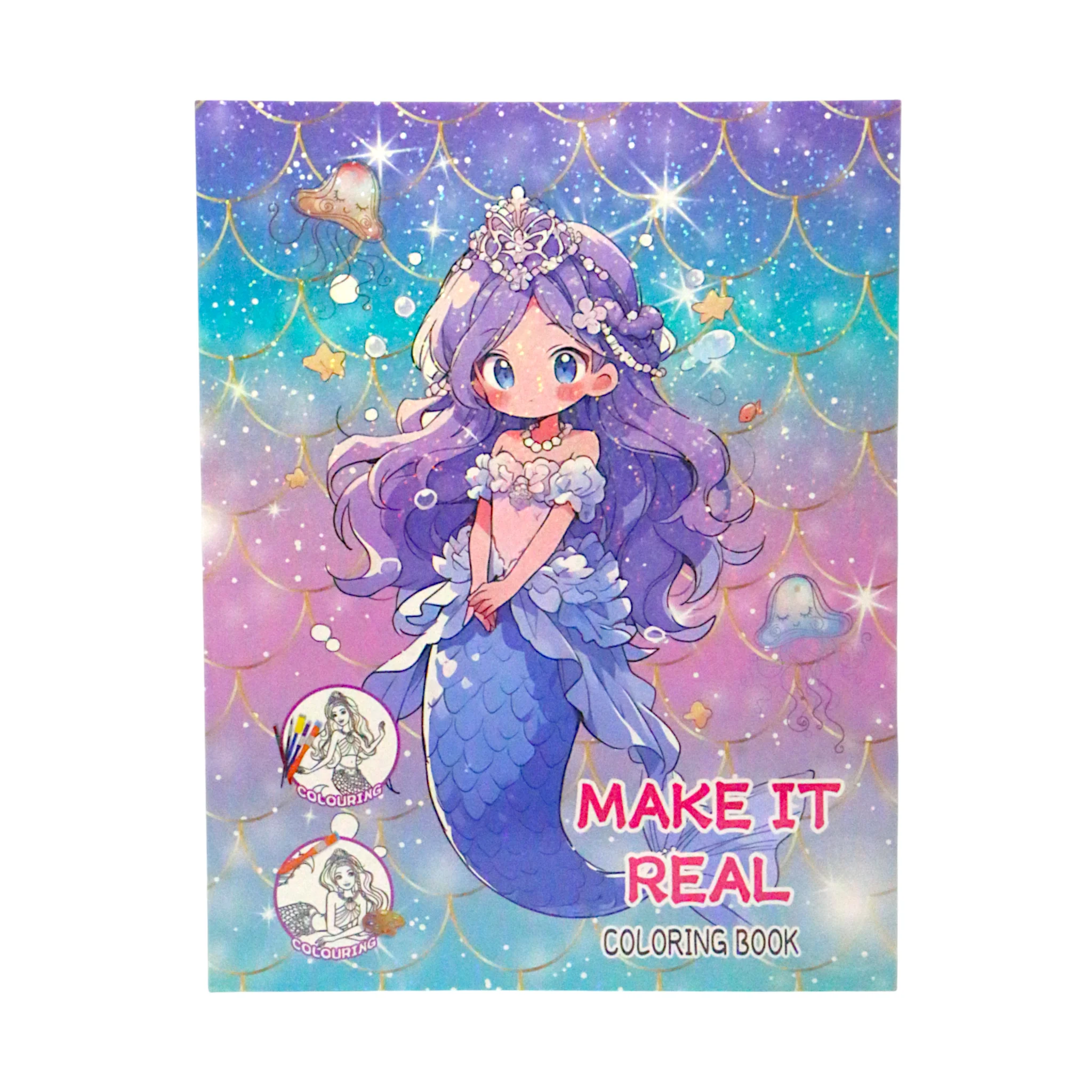 make is real coloring book sc-777-2 china