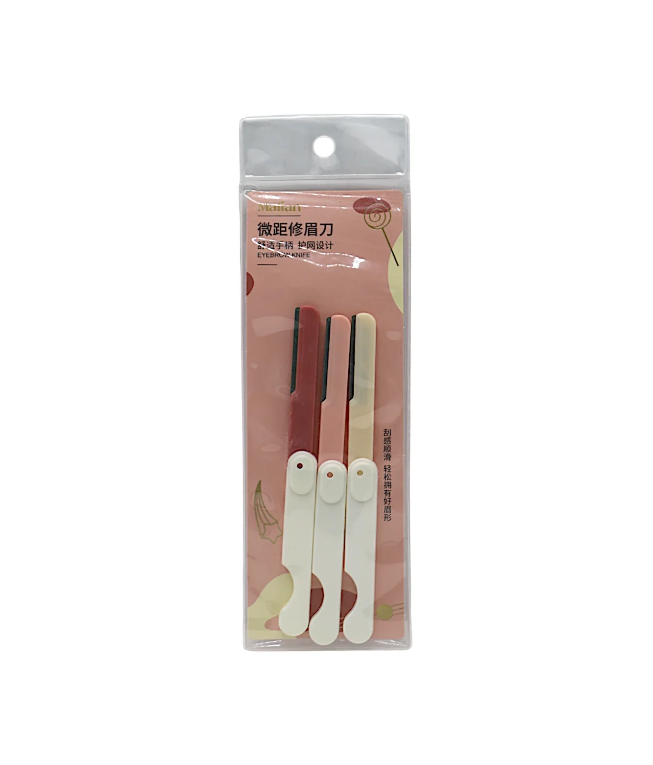 malian eye brow razor 3pc china mk-0423 - Image 2
