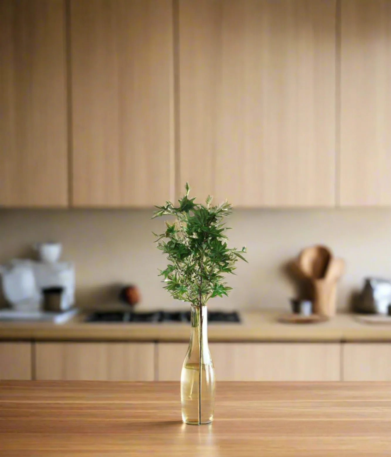 maple leaf branch green 36" china 876-52