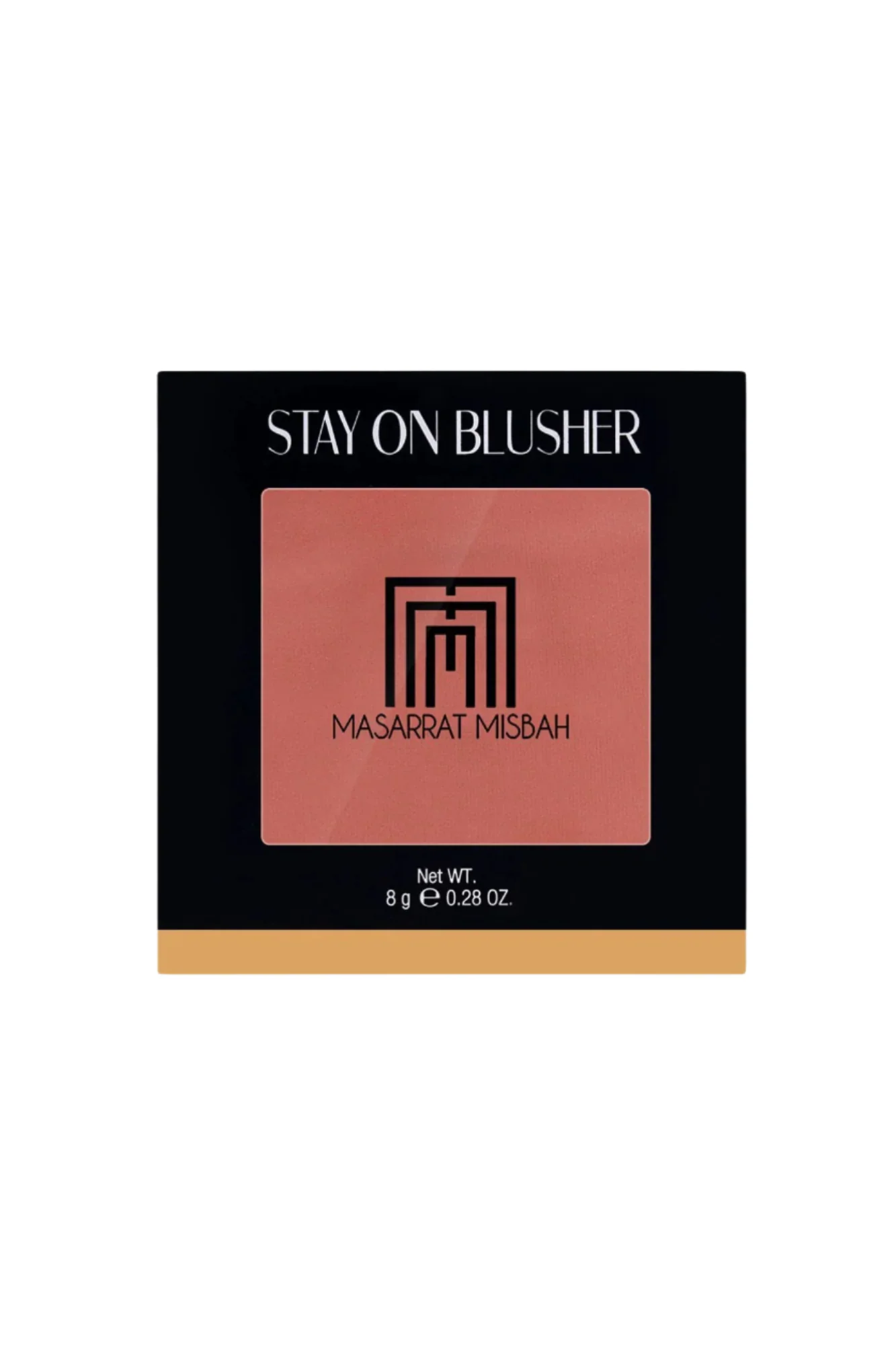 masarrat misbah stay on blusher satin apricot 8g - Image 2