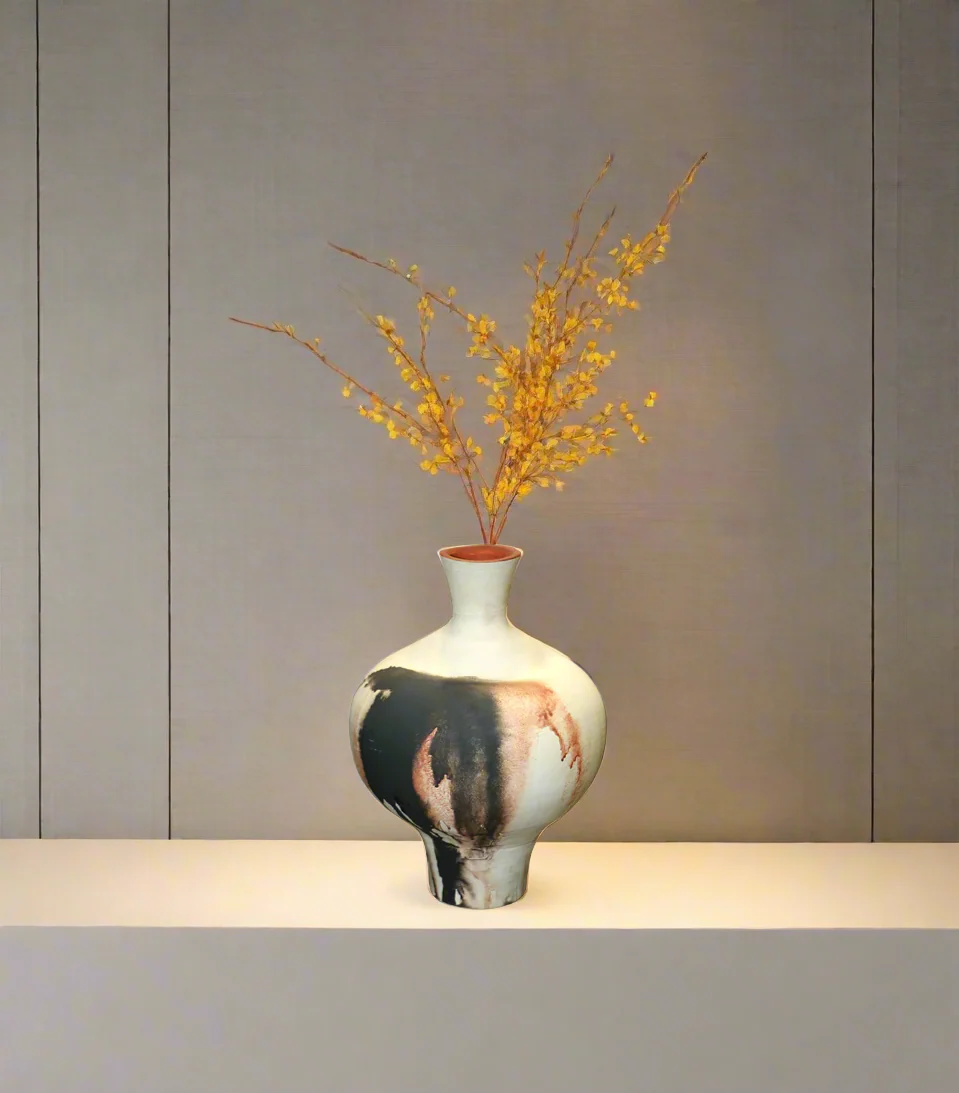 mazza marbled vase large china 1717-2