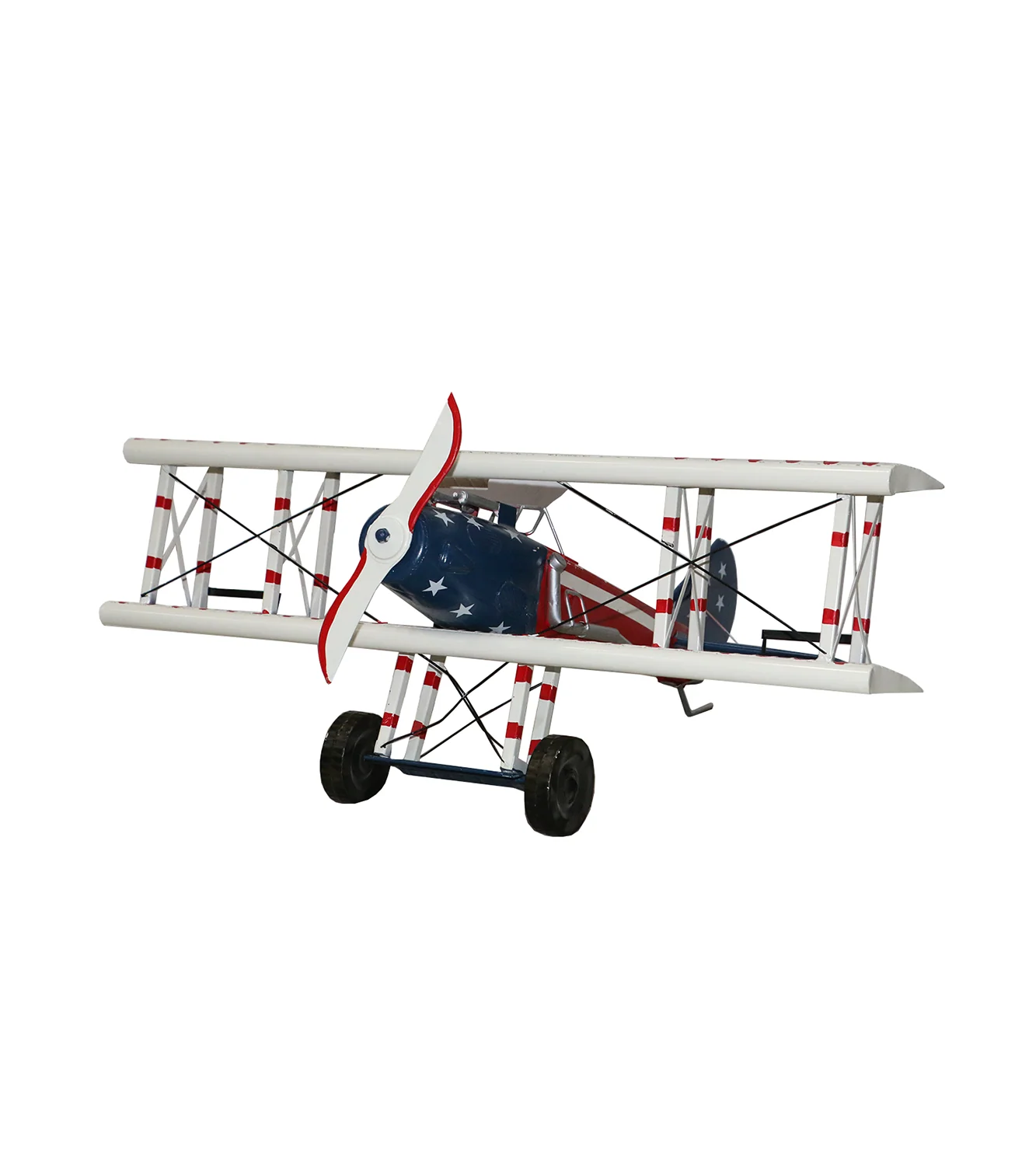 metal antique decoration plane 11''x27'' china d562