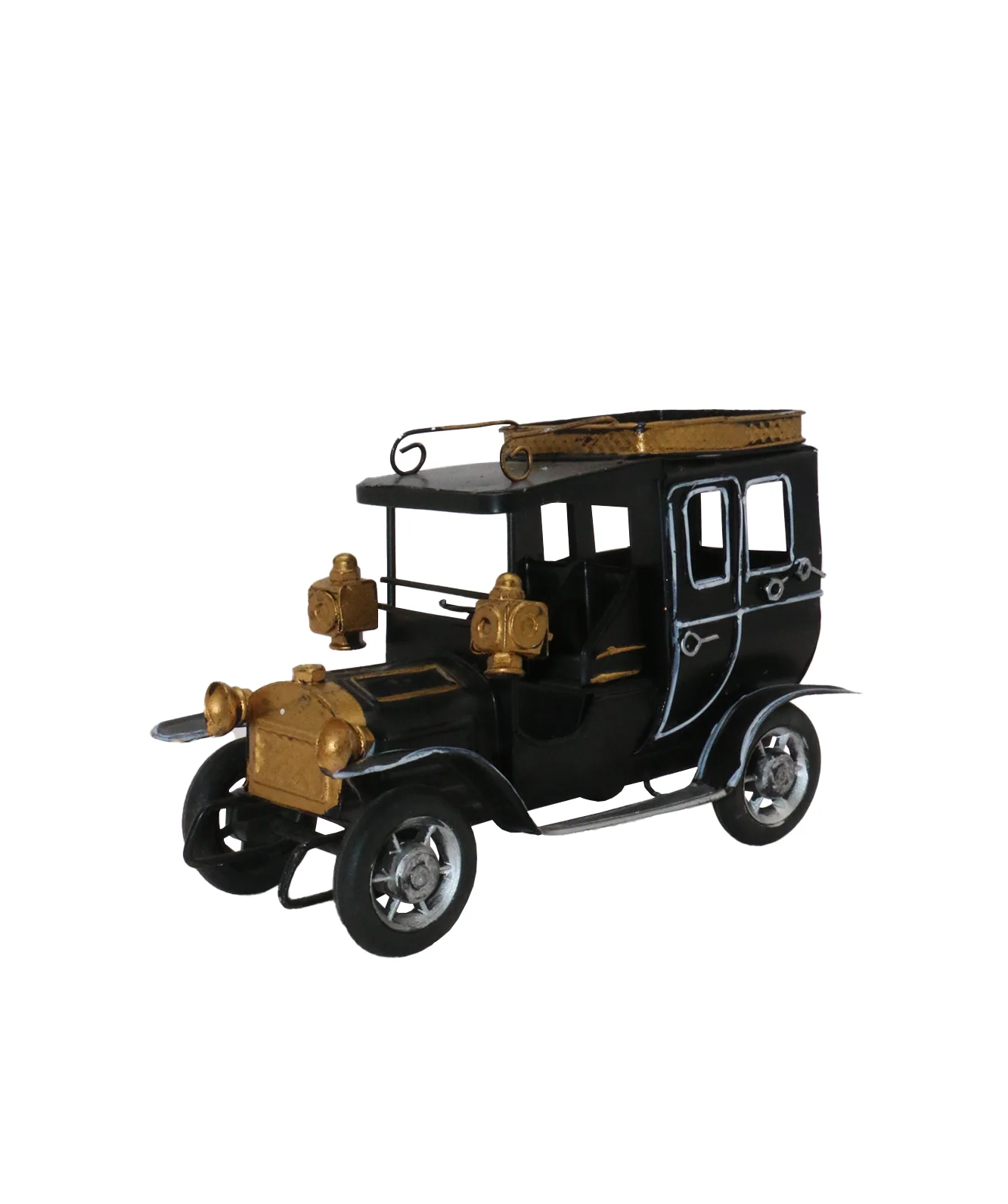 metal car antiqe look  4"x6.5"x3 china d529 - Image 2