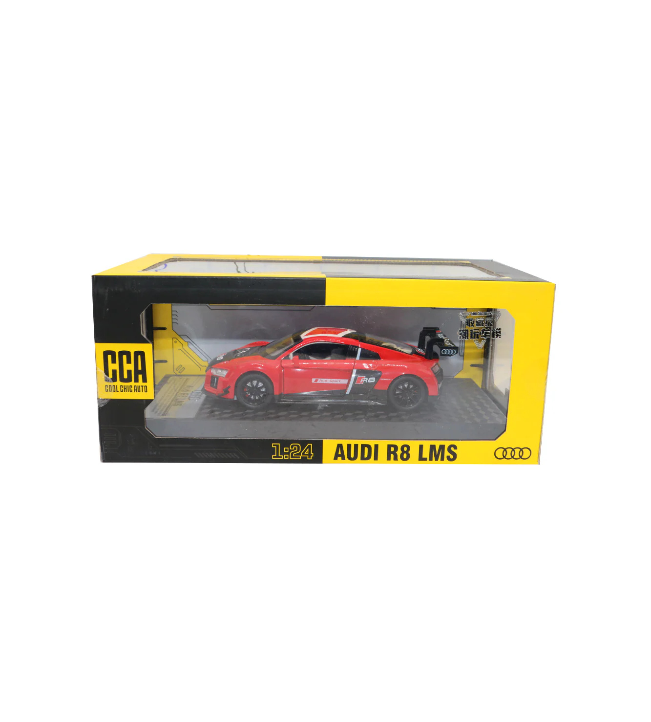 metal car model audi r8 lms 1:24 68262k - Image 3