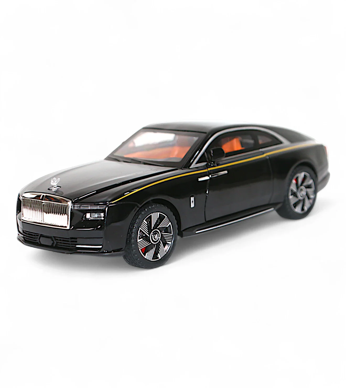 die-cast metal car rolls royce spectre 1:24 model with music & lights