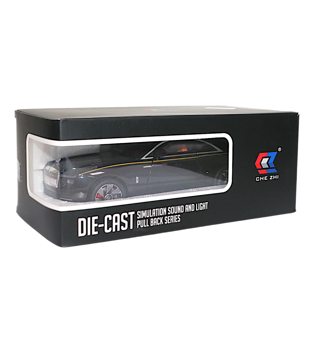 die-cast metal car rolls royce spectre 1:24 model with music & lights - Image 3