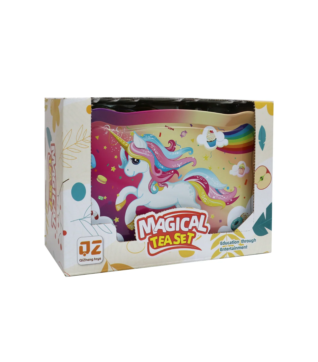 metal magical tea set qz1006-17 - Image 2