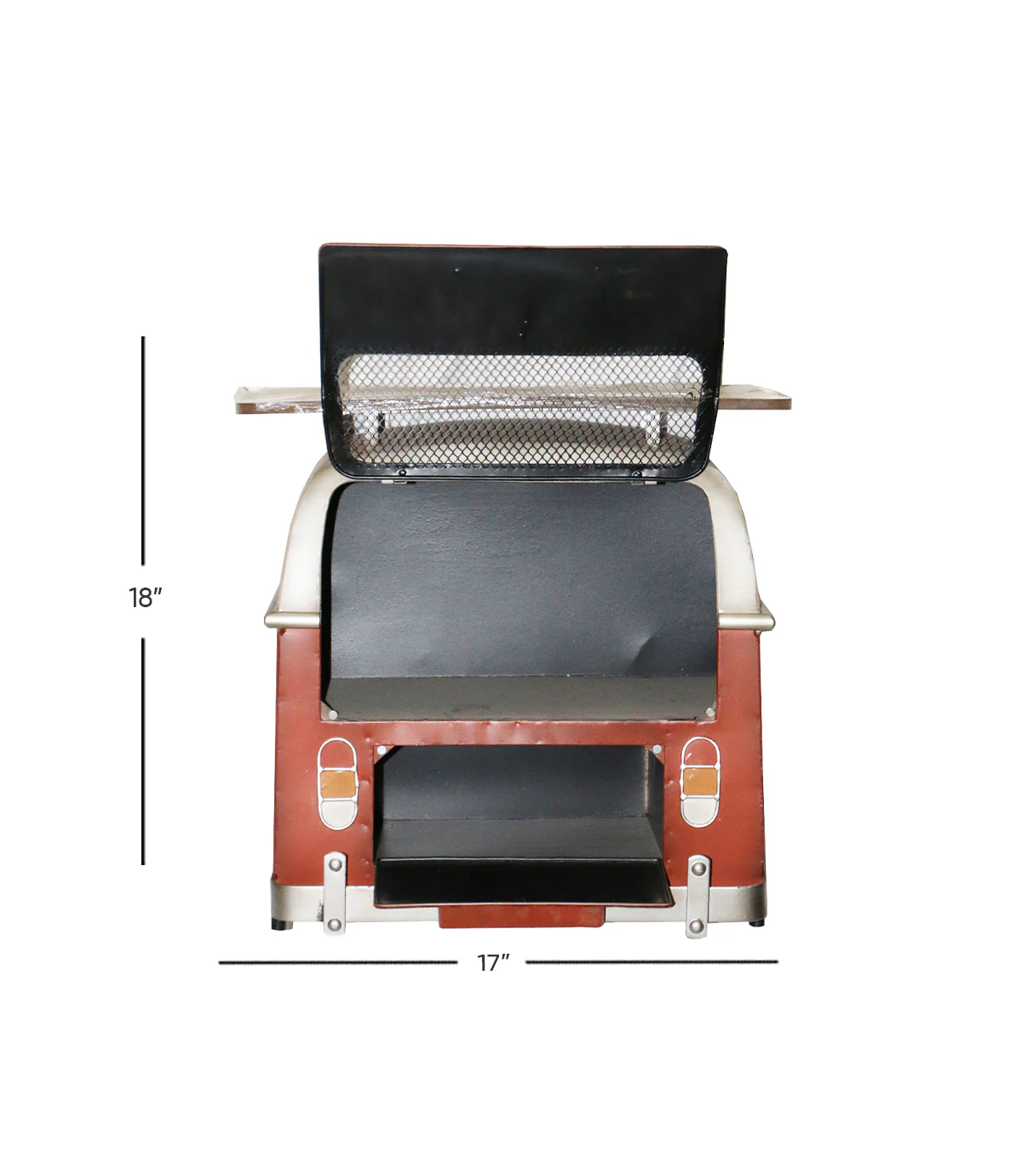 metal wall decor box with shelf bus 18''x17'' china 80007 - Image 2