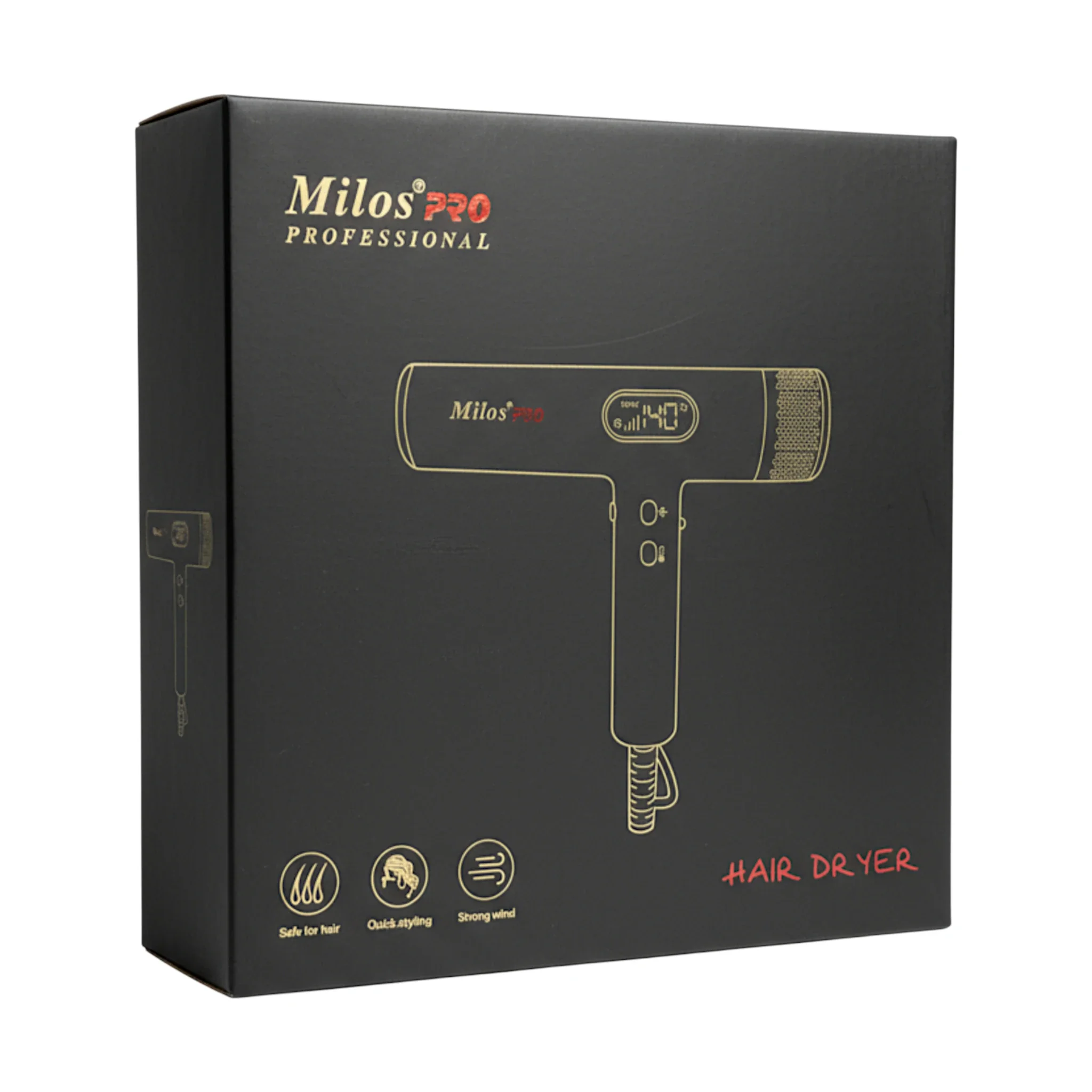 milos hair dryer pro 8600 china - Image 2