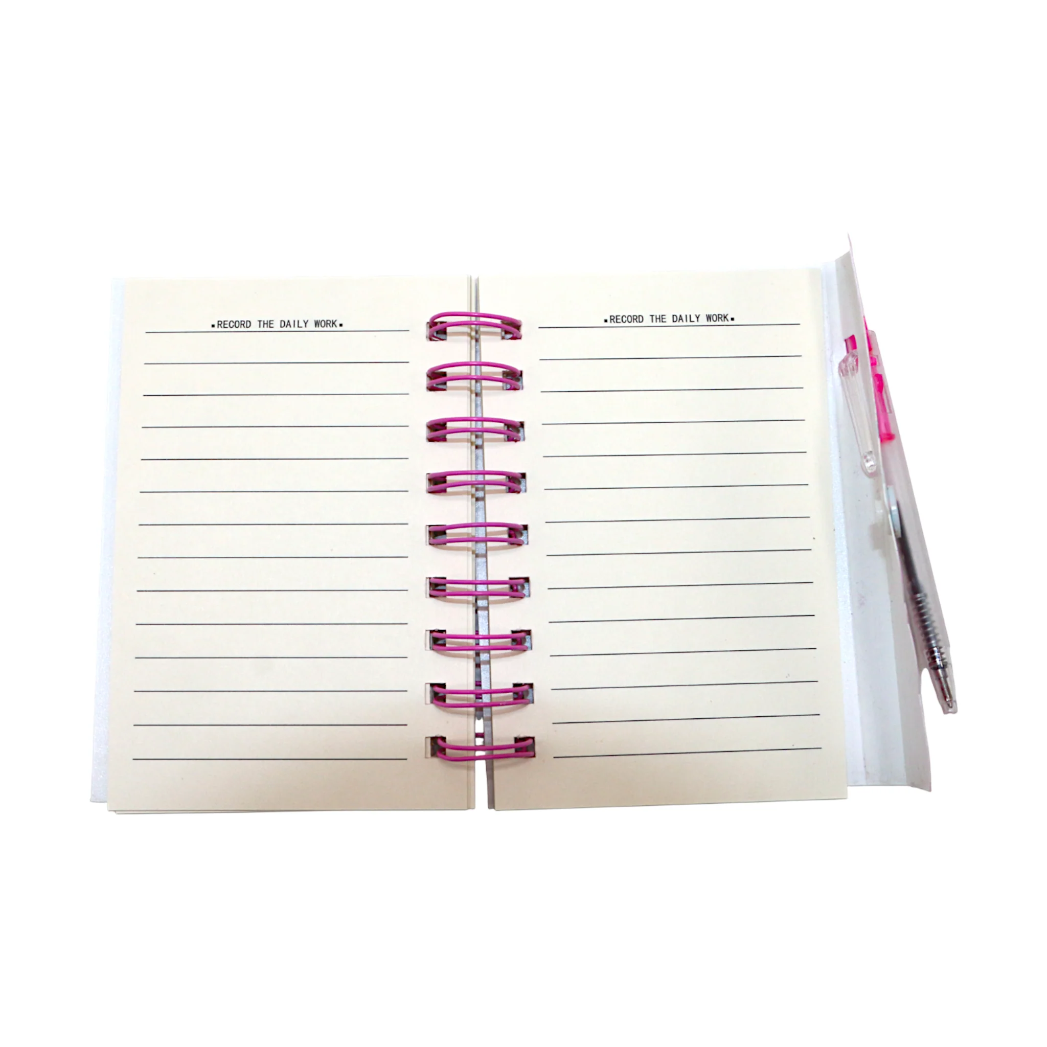 mini ring diary with ball pen china hsdb24 - Image 2