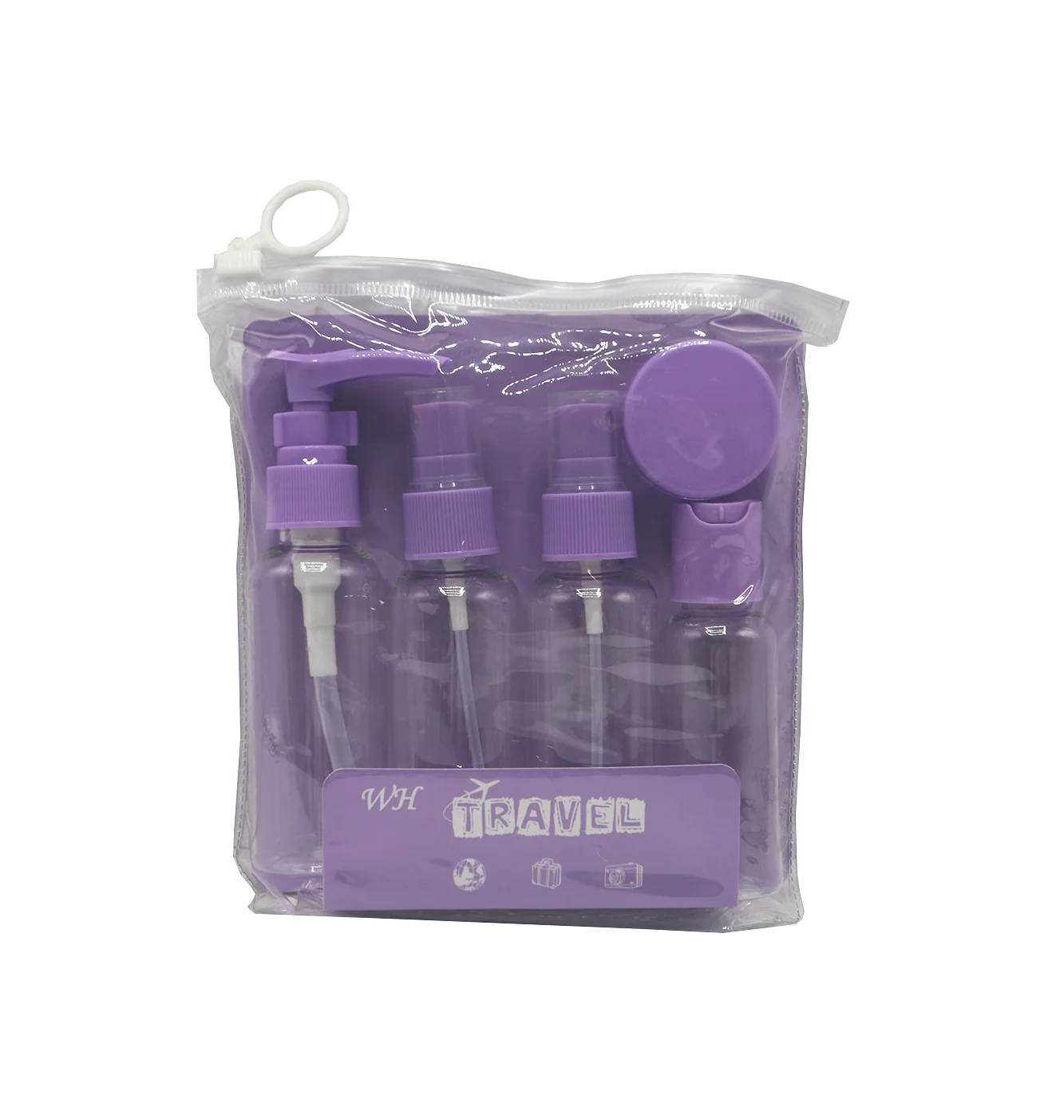 mini travel bottle with mini container 5pc set china 711 - Image 4