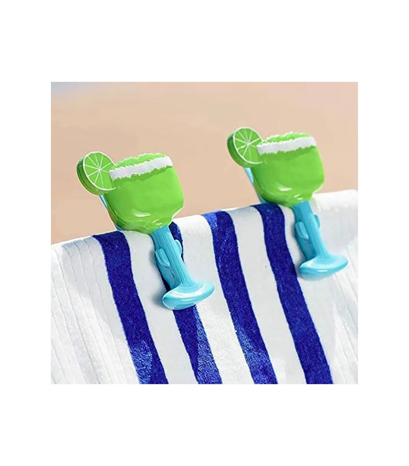 multi clip 2pc glass china 2612