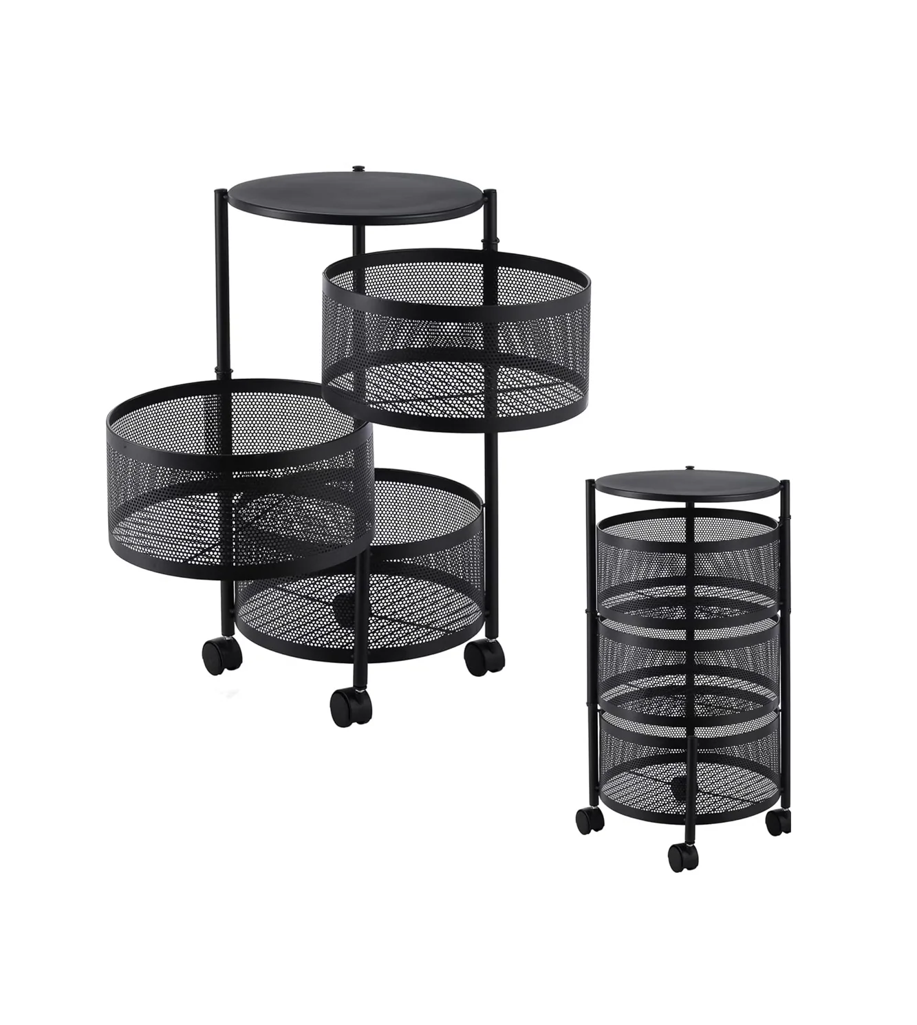 ss multi rack 3tier round china 7804-3 - Image 2