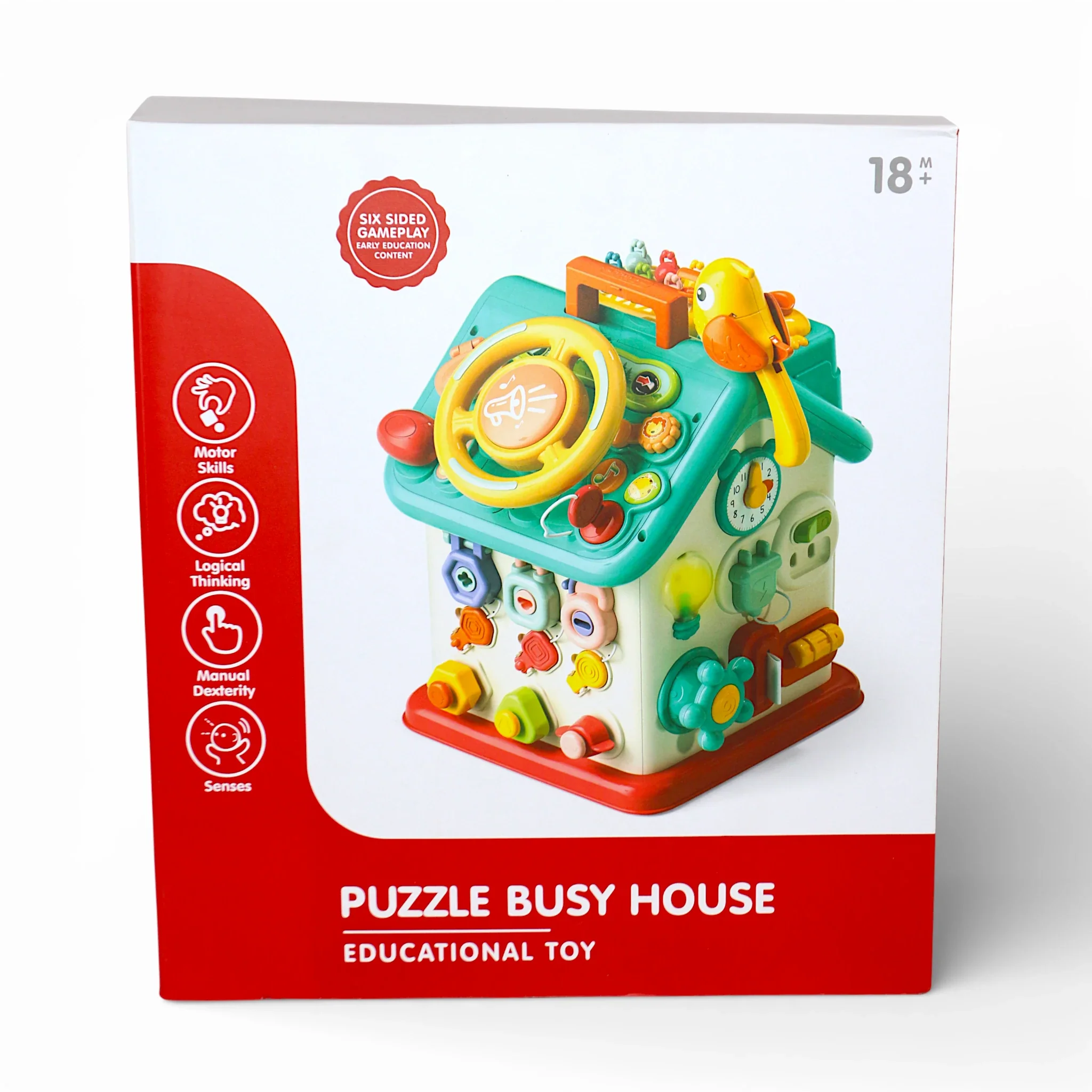musical activity steering wheel puzzle house china - Image 2