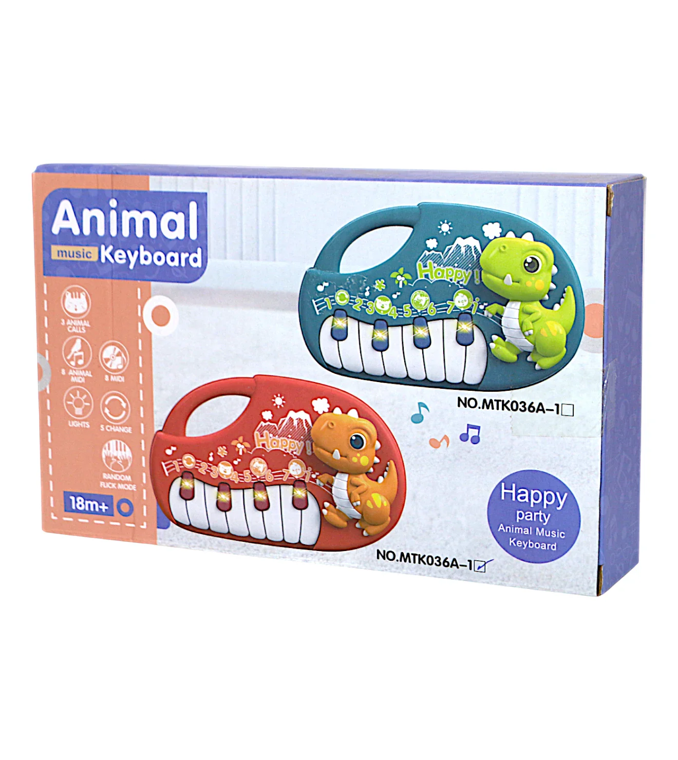 musical animal keyboard mix color 12keys - Image 2