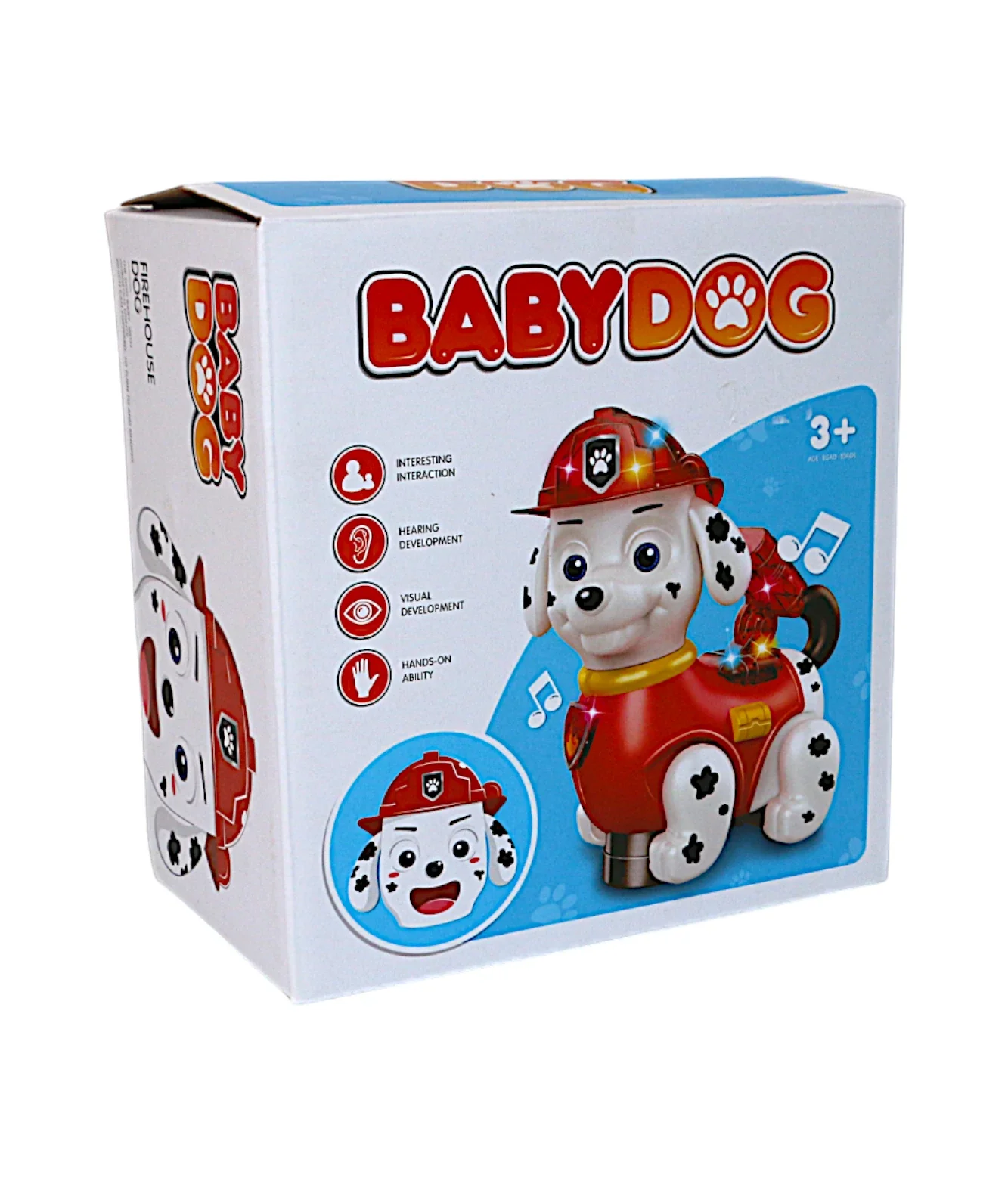 musical baby dog with light automatic control 2050b - Image 2