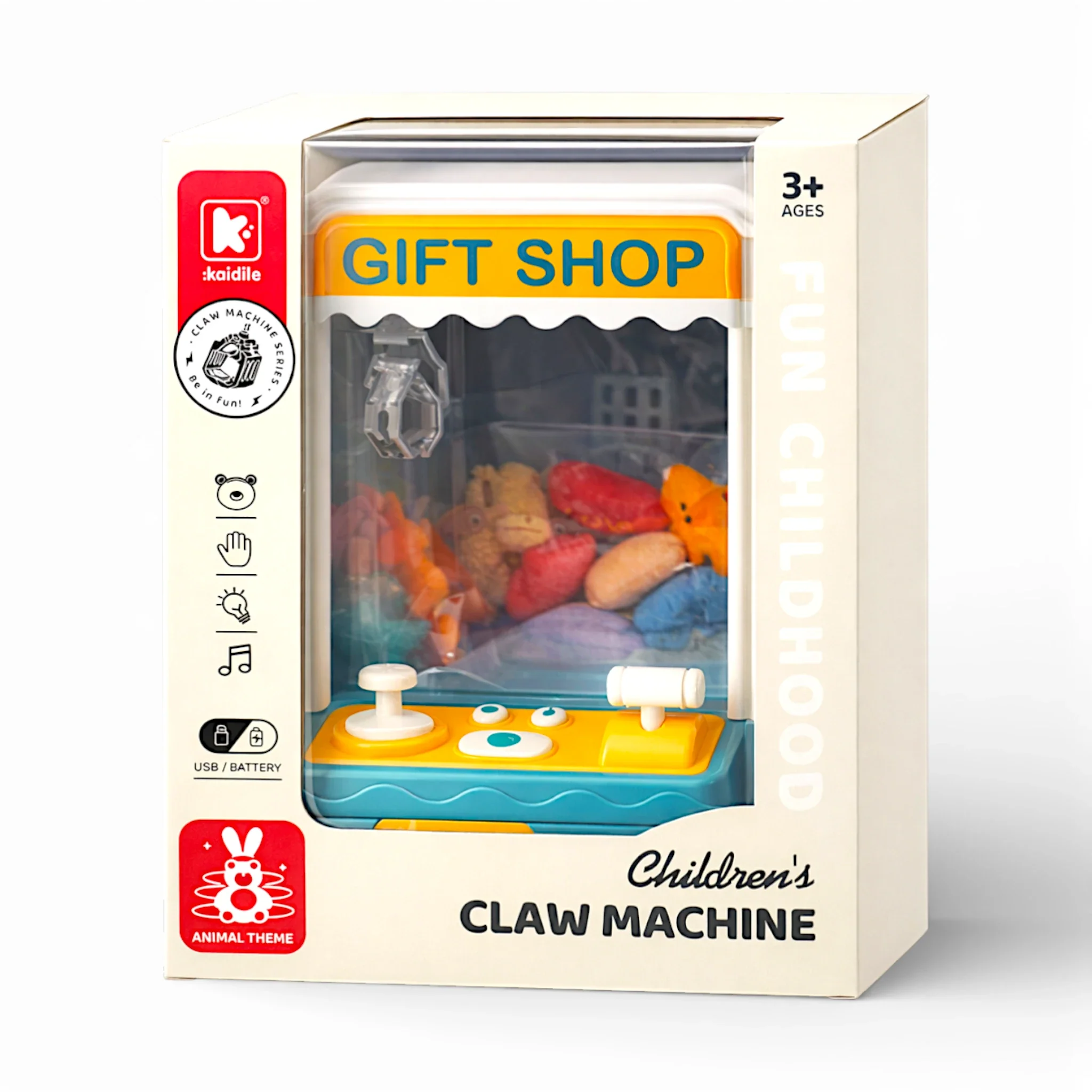 musical claw machine game with lights china - Image 2